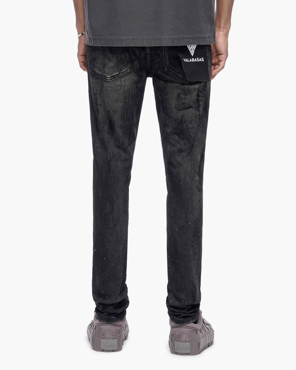 Cumilo Skinny Black Wash Jeans - Valabasas