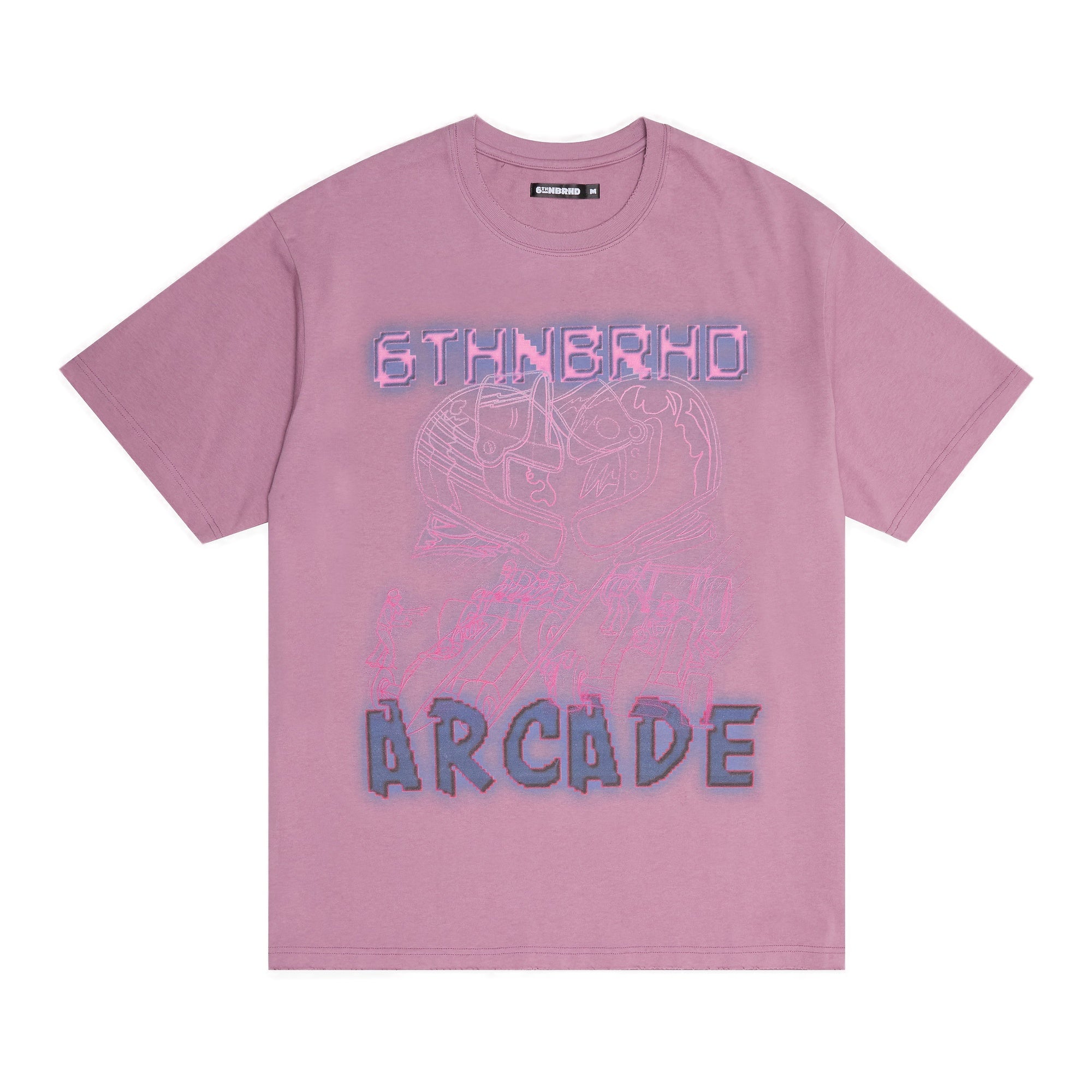 6Th Nbrhd Gameover Men's T-Shirt - Purple
