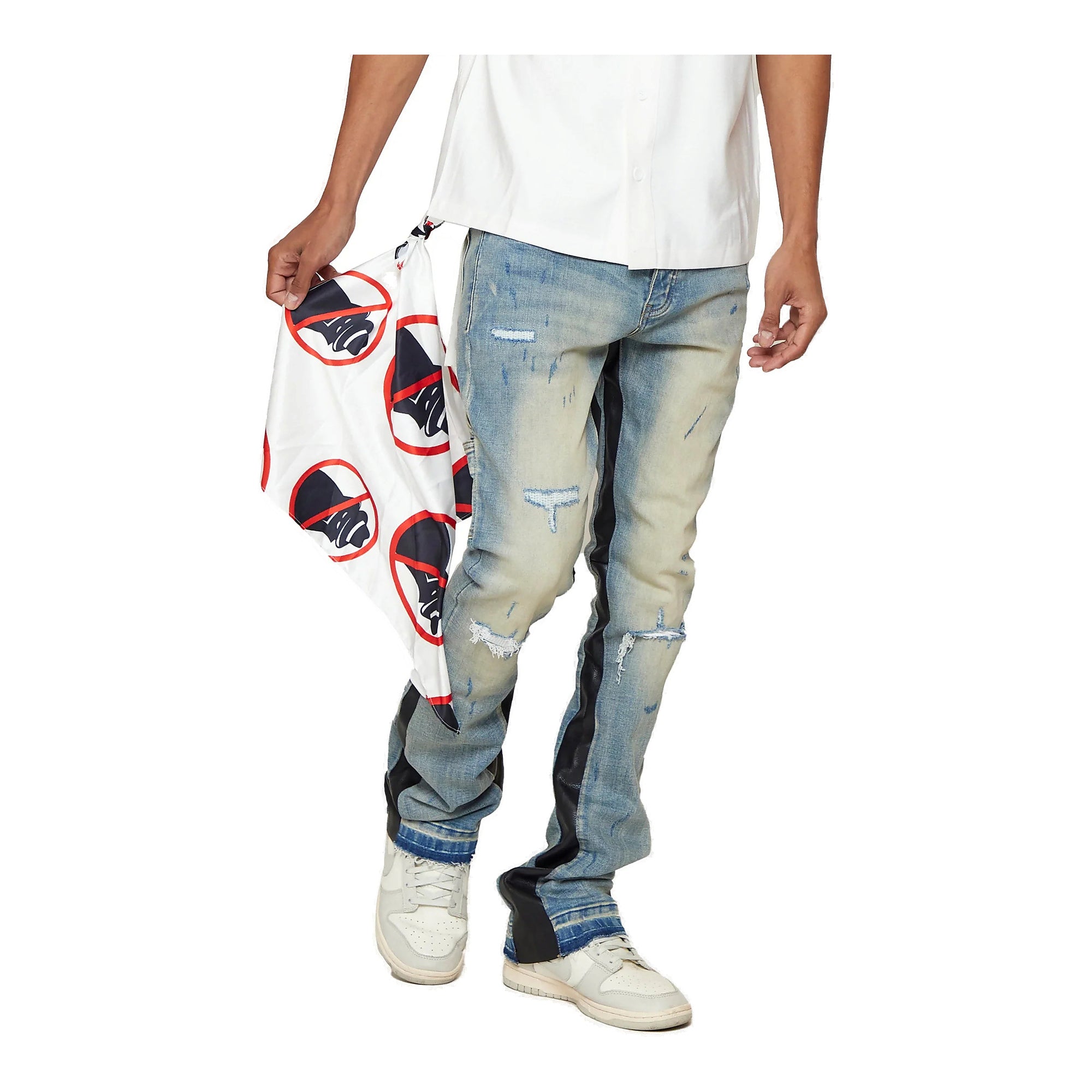 6Th Nbrhd Graveyard Men's Jeans - Light Wash