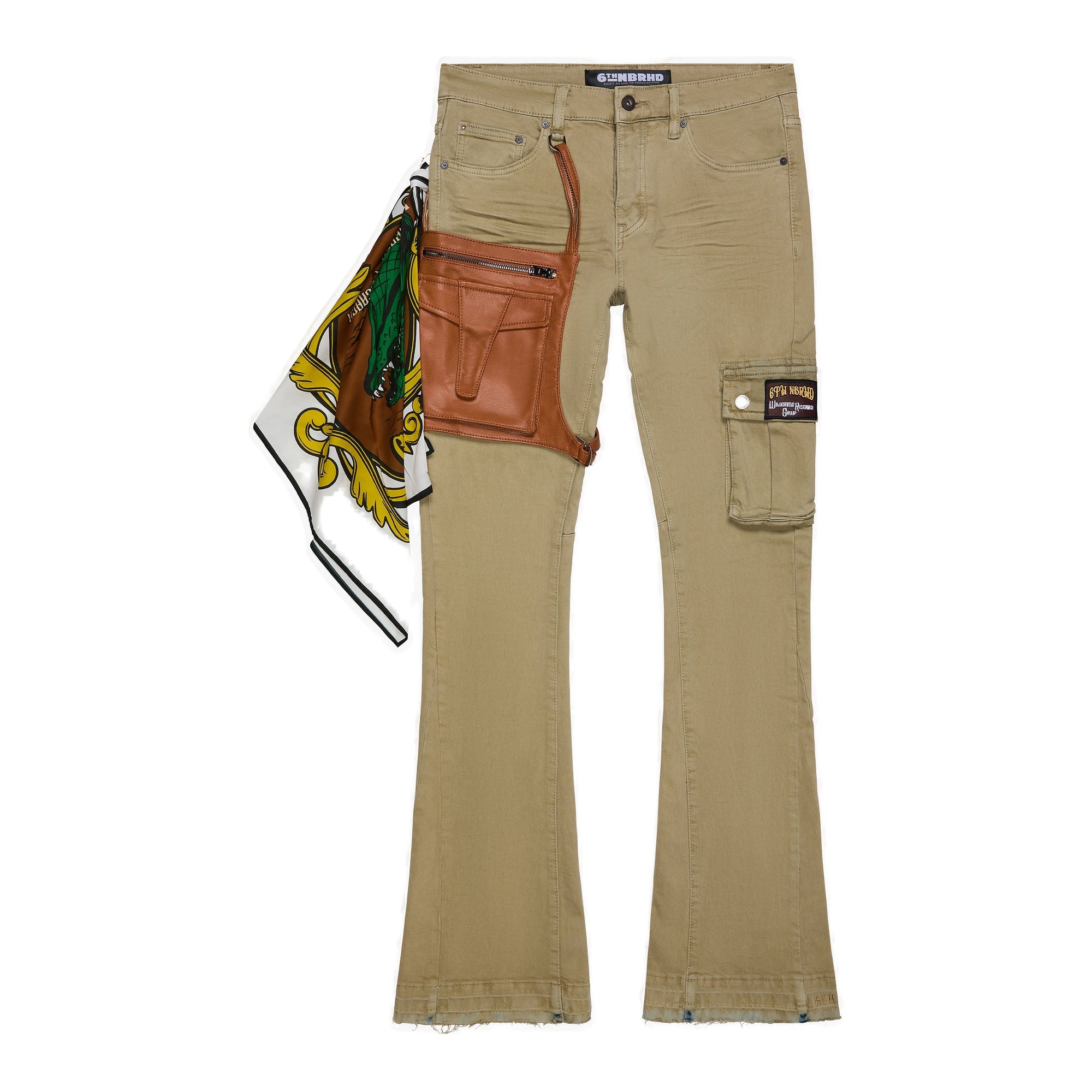 6Th Nbrhd Indiana Men's Jeans - Beige