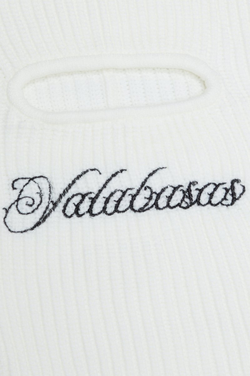"DAHEYA" SKI MASK WHITE - Valabasas