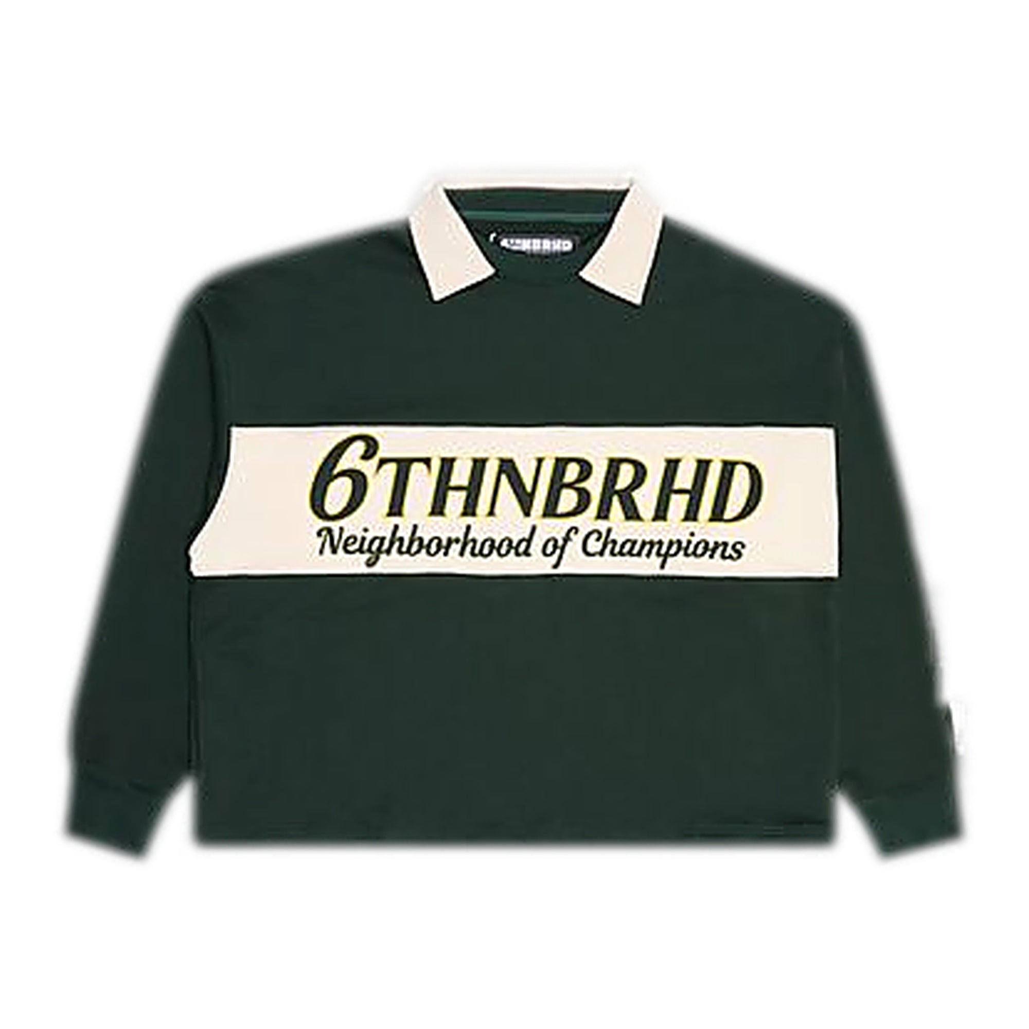 6Th Nbrhd Preppy Men's Sweatshirt - Dark Green