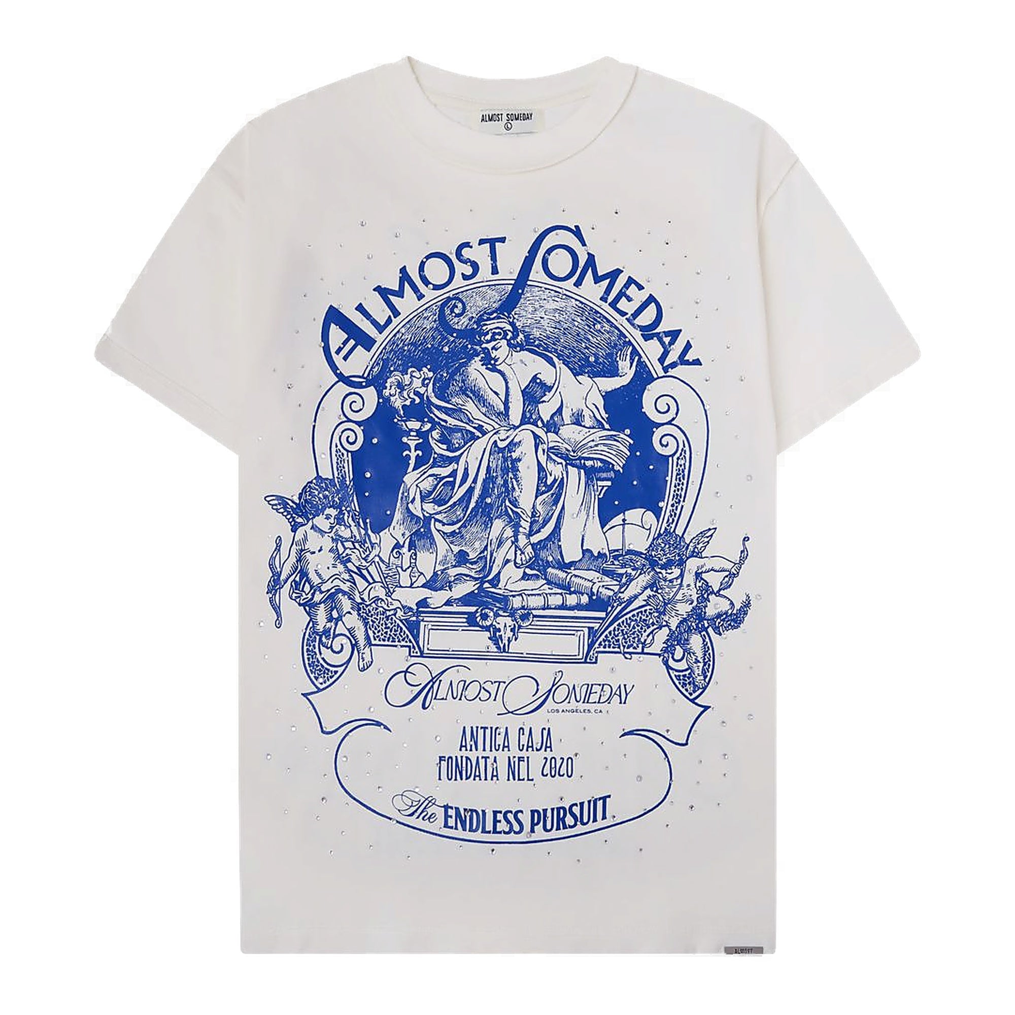 Almost Someday Lavish Tee Men's T-Shirt - White