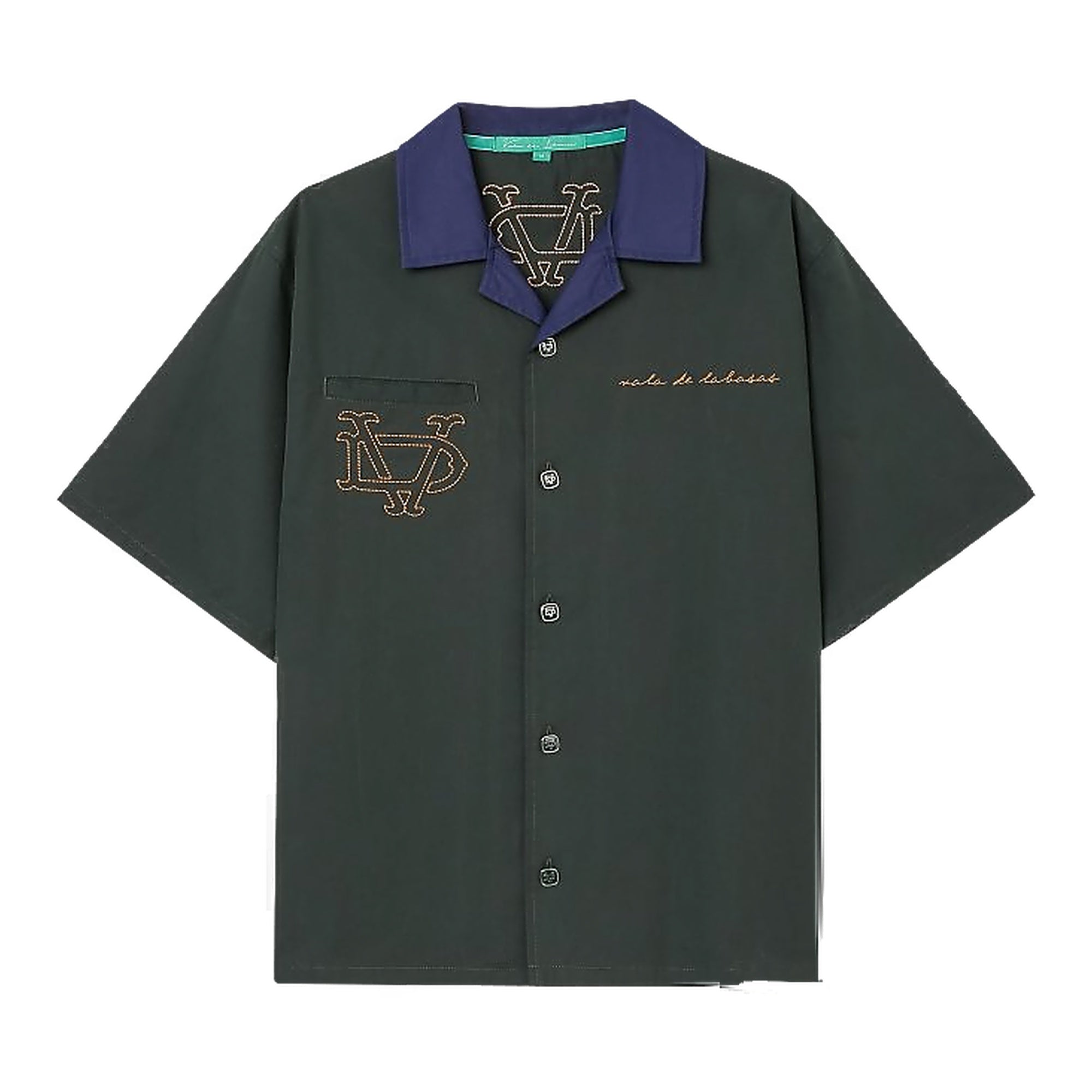 Vala De Labasas Vazio Button Down Jacket - Dark Green