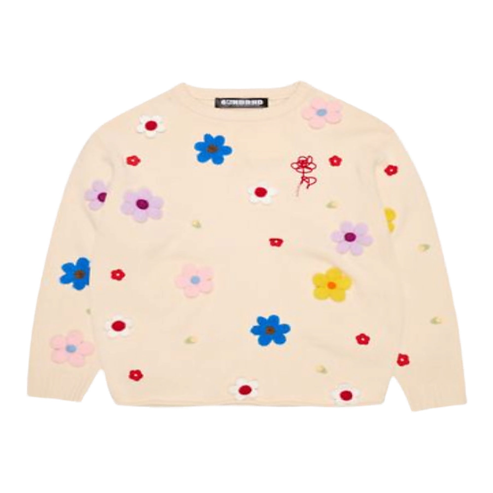 6Th Nbrhd "Bouquet" Sweater - Floral Pattern