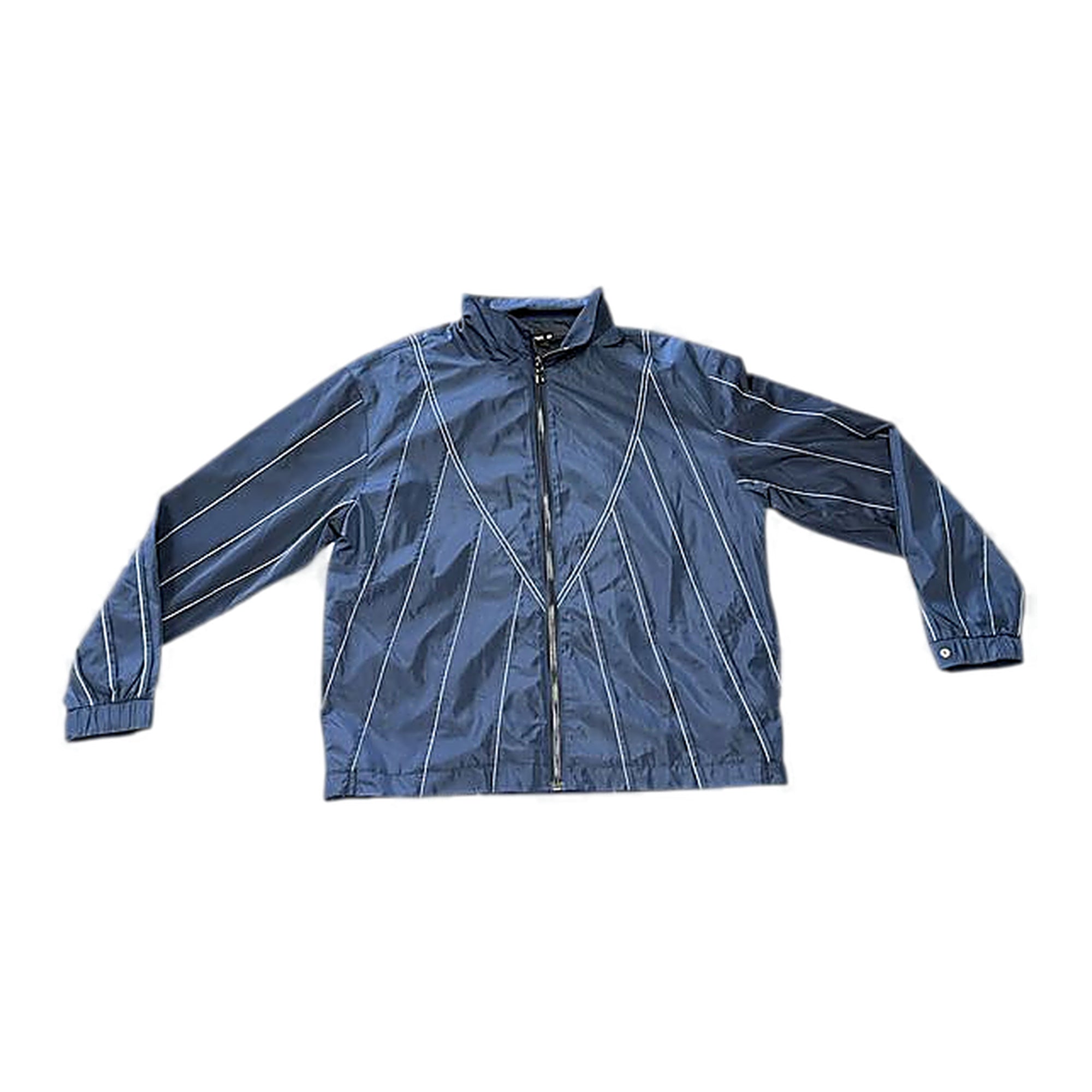 Silnt Chptrs Stripe Jacket - Lightweight Navy