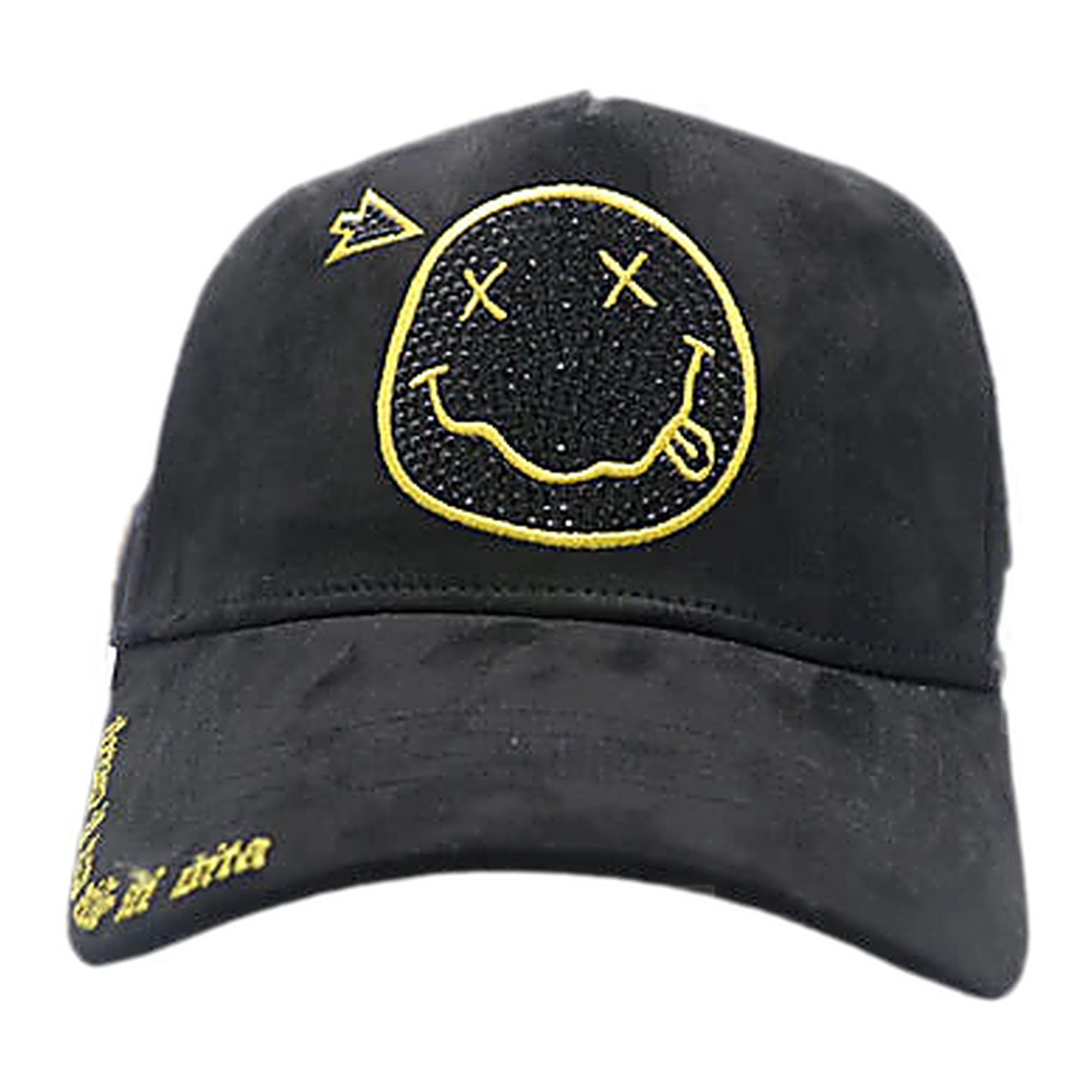Premium Smiley Trucker Hat - Embroidered