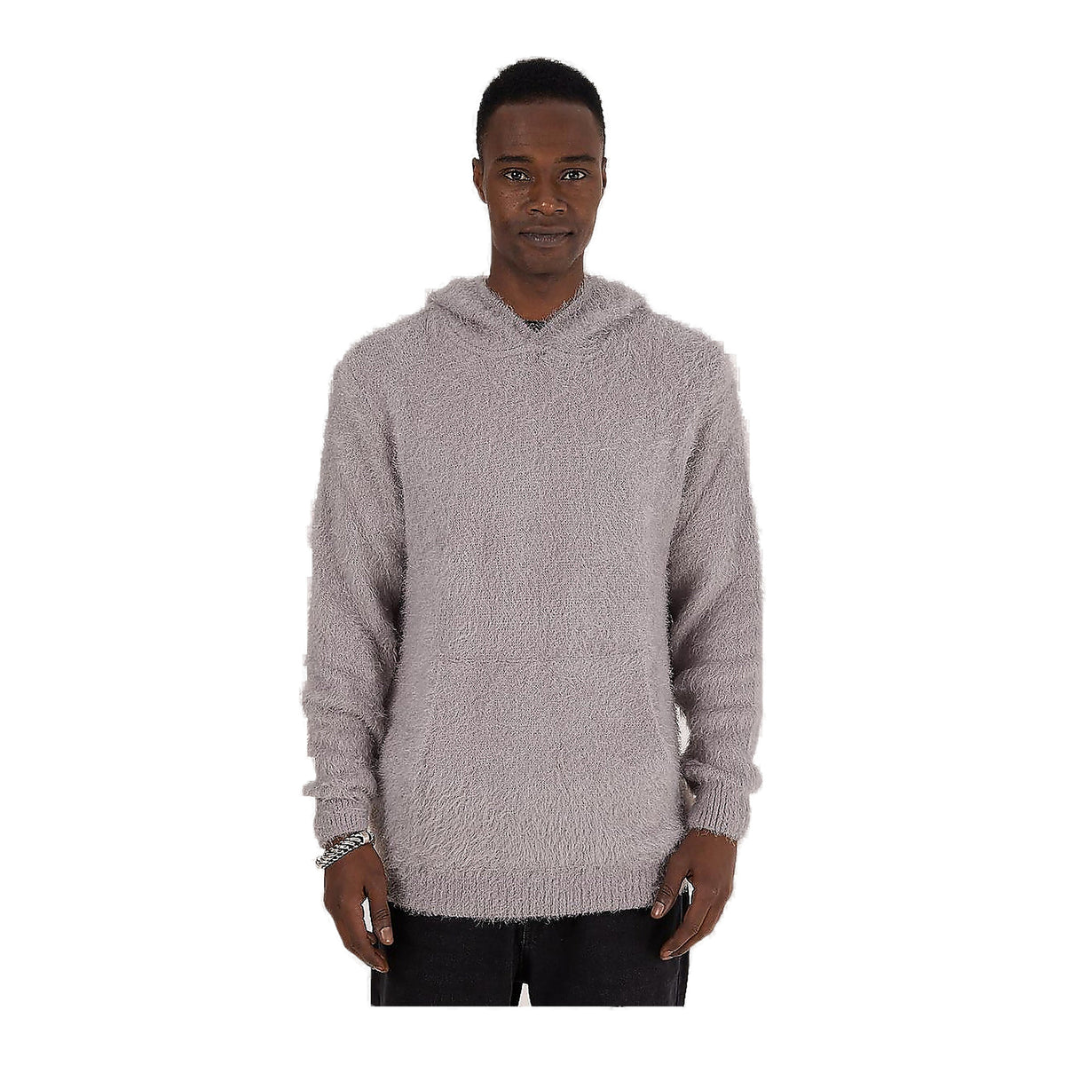 1 In A Million Mohair Hoodie - Fuzzy Texture