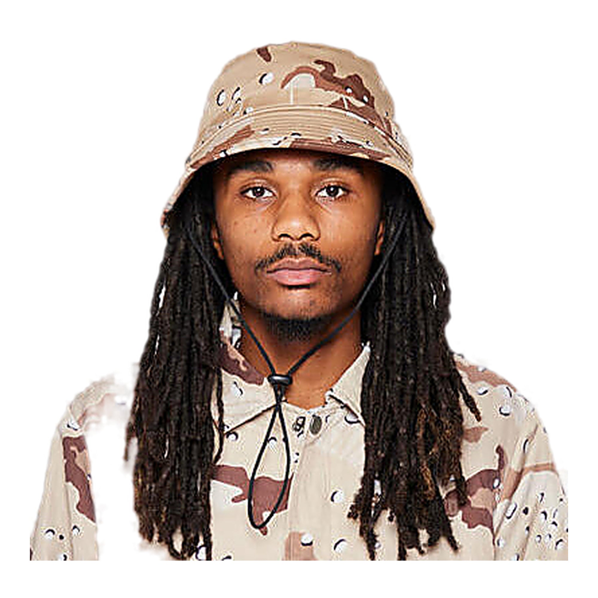 6Th Nbrhd Camo Bucket Hat - Bungee Cord