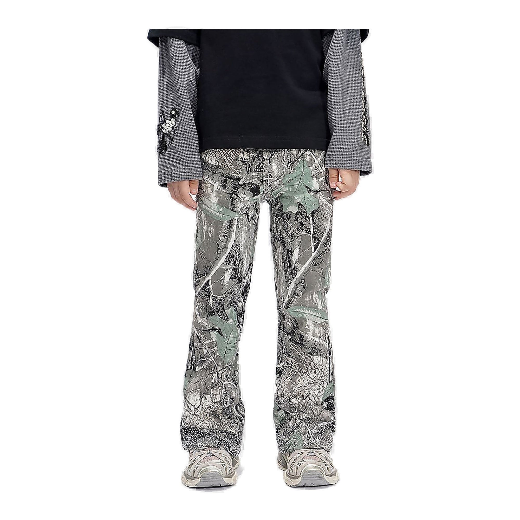 Valabasas Camo Youth Jeans - Stacked