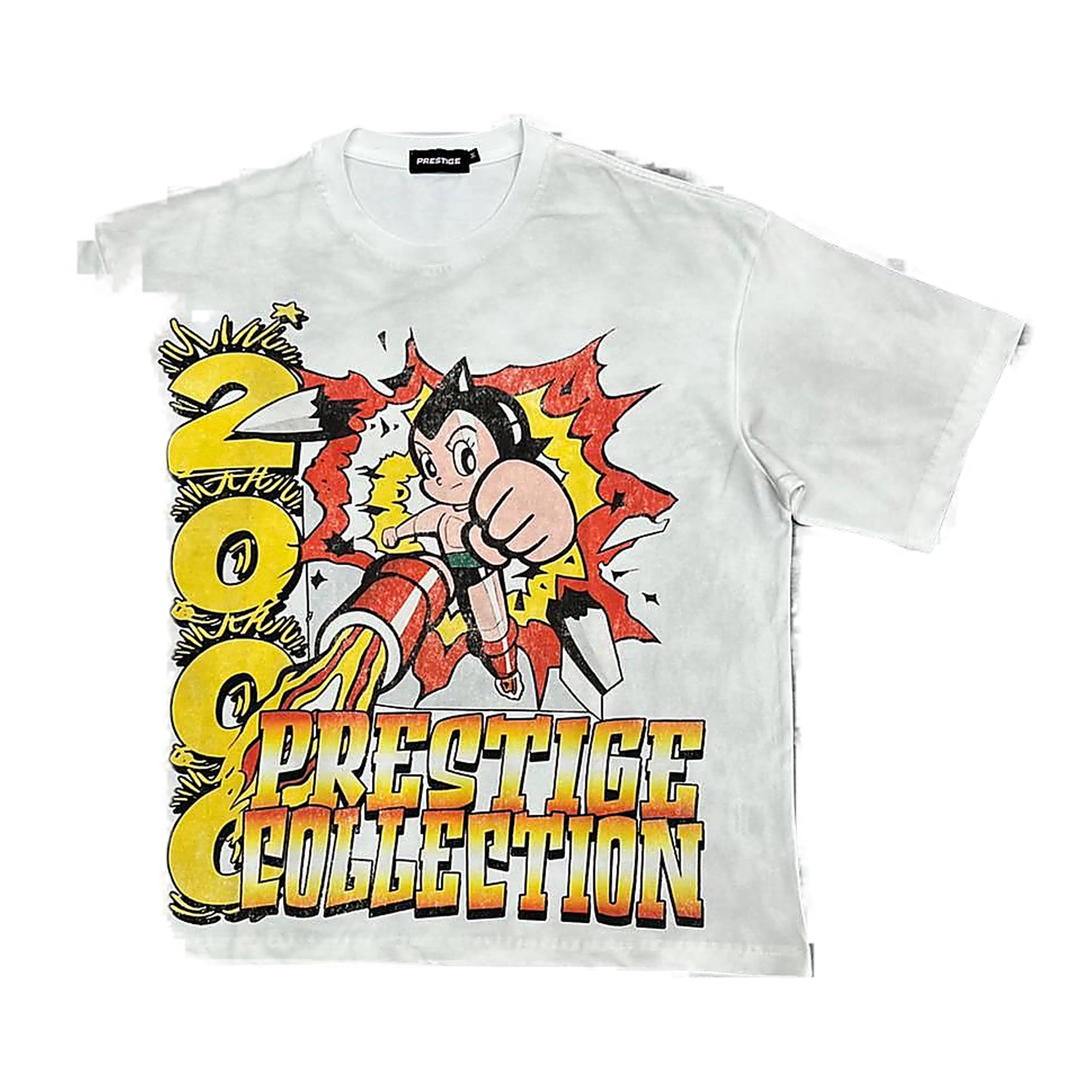 Prestige Denim Astro Tee - Graphic White