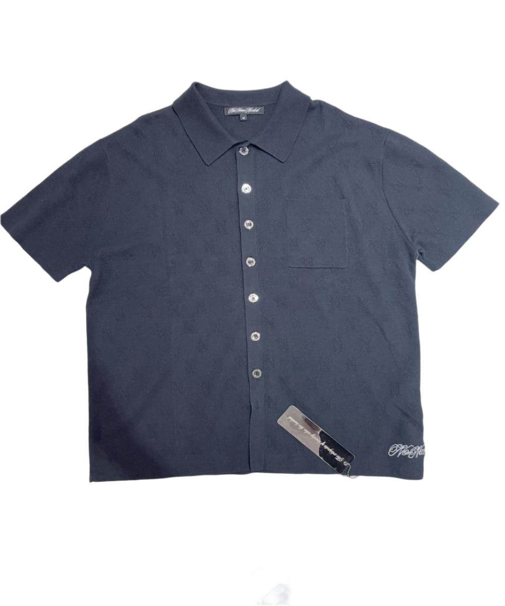 No Name Needed "Crepuscolo Tee" Shirt - Navy