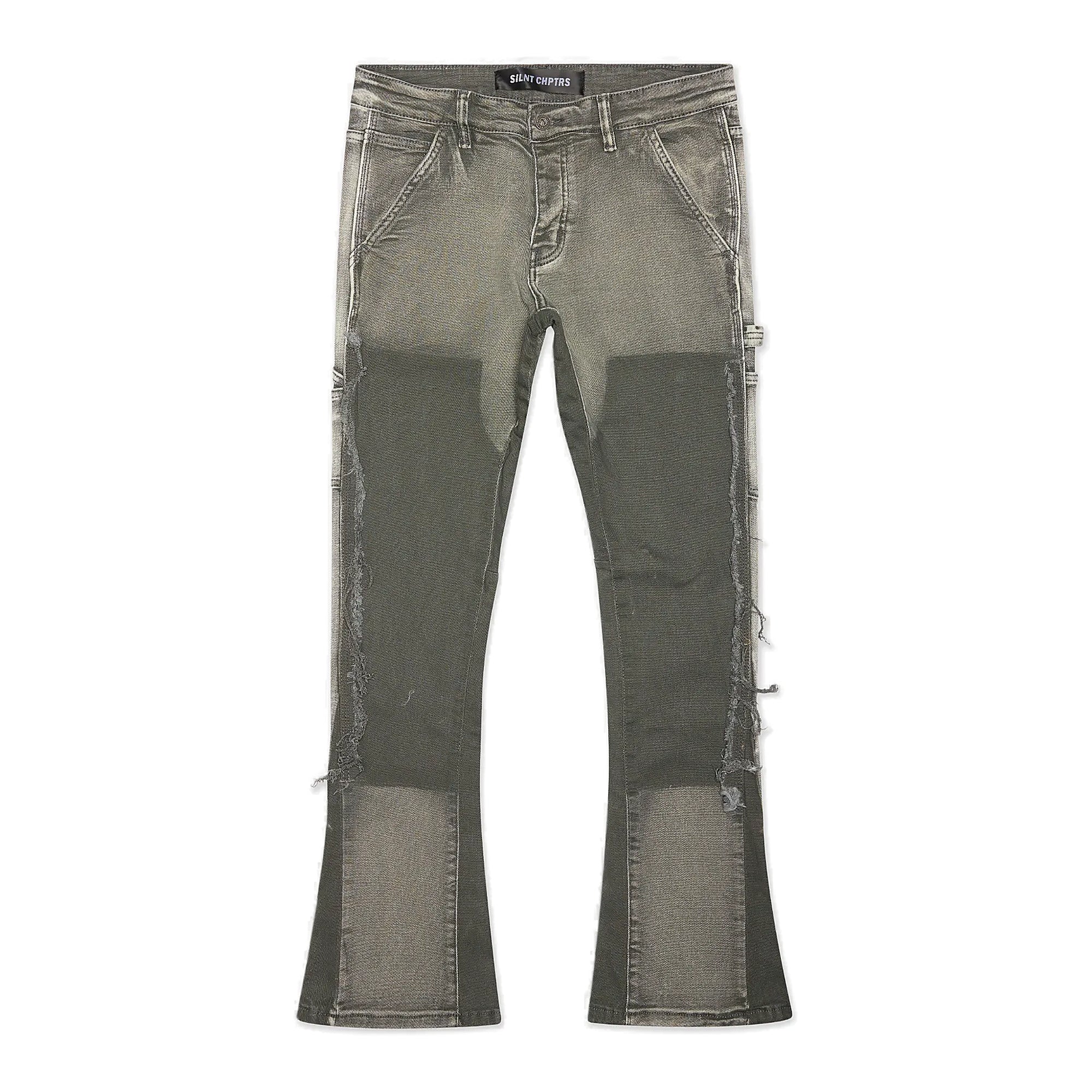 Silnt Chptrs Panel Jeans - Distressed