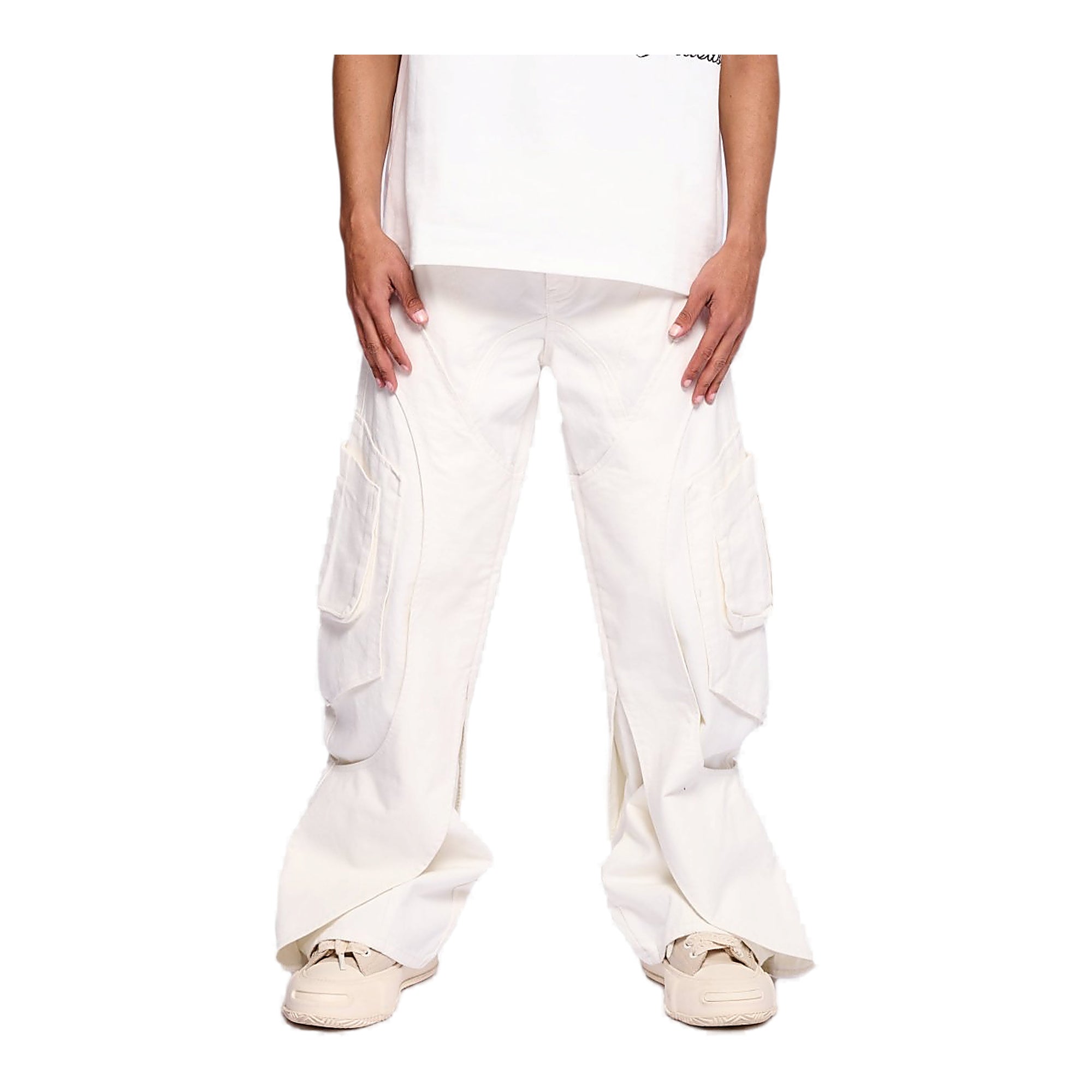 Valabasas Curved Cargo Pants - Panel Design