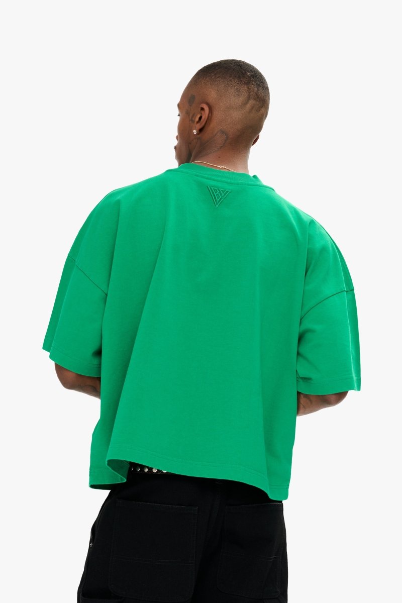 Essential Crop Tee Green - Valabasas