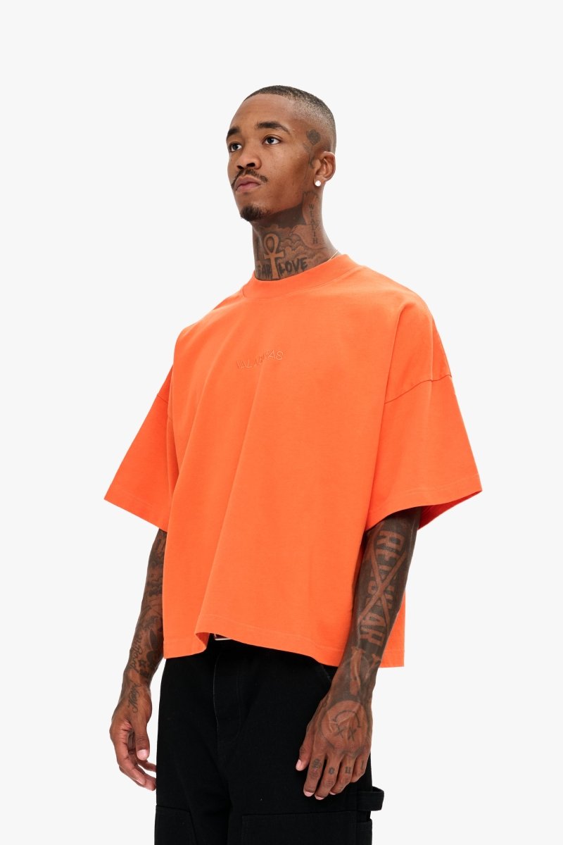 Essential Crop Tee Orange - Valabasas
