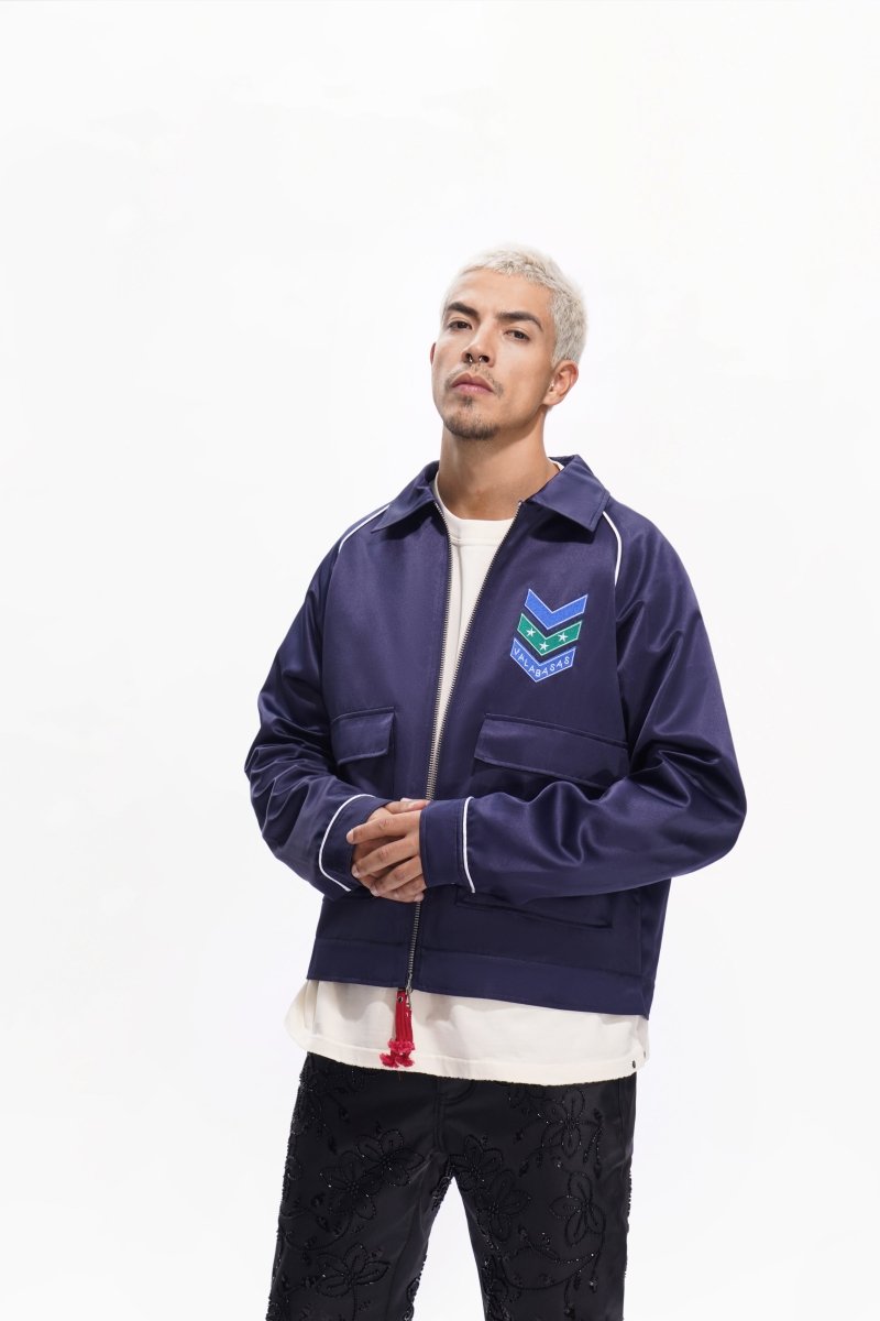 Exile Navy Jacket - Valabasas