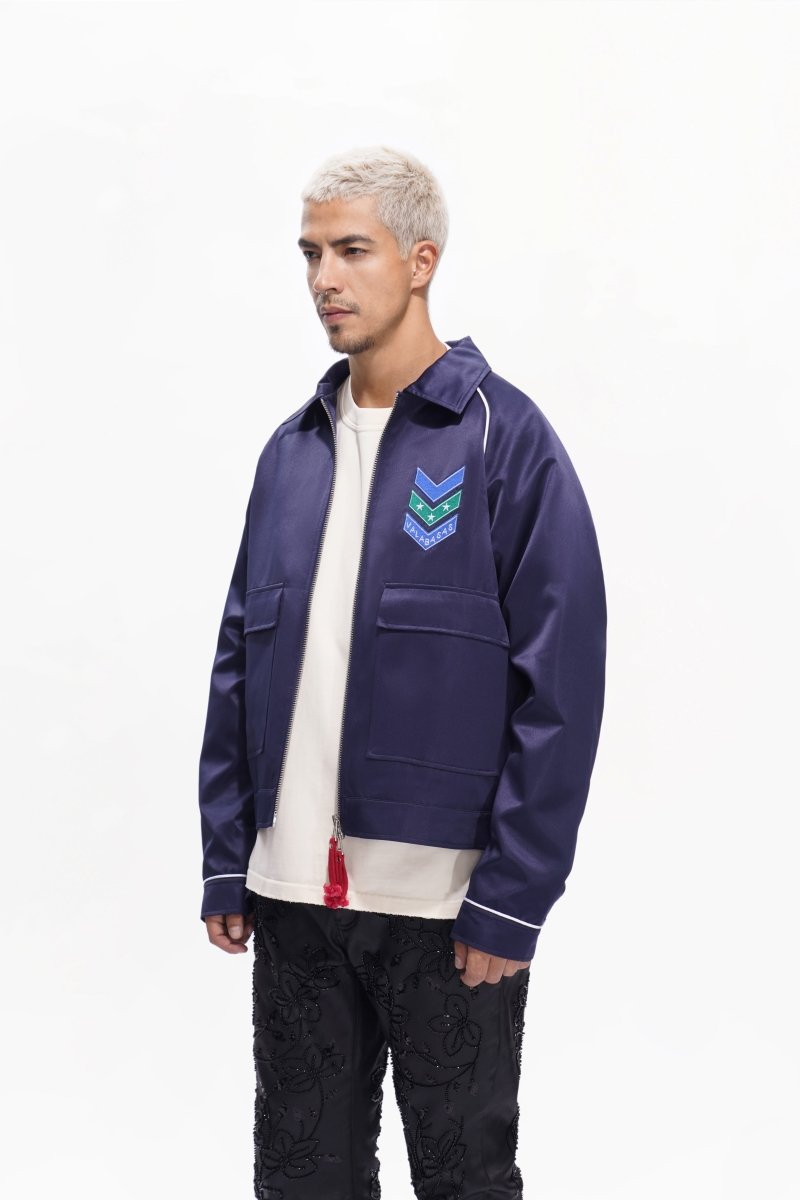 Exile Navy Jacket - Valabasas