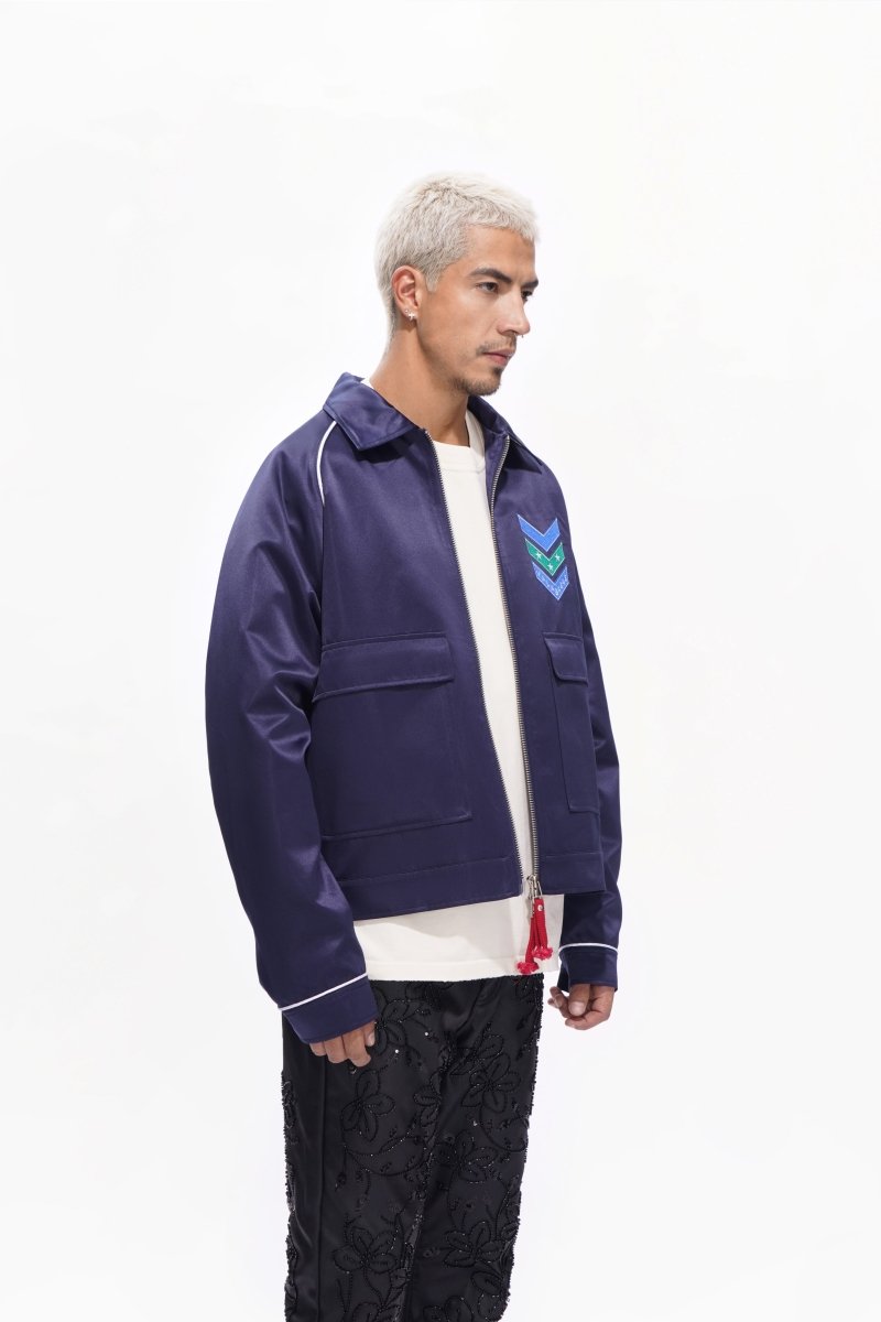 Exile Navy Jacket - Valabasas