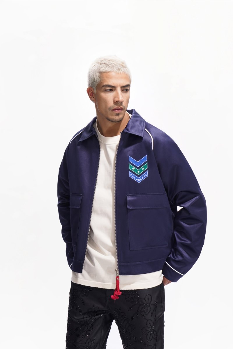 Exile Navy Jacket - Valabasas