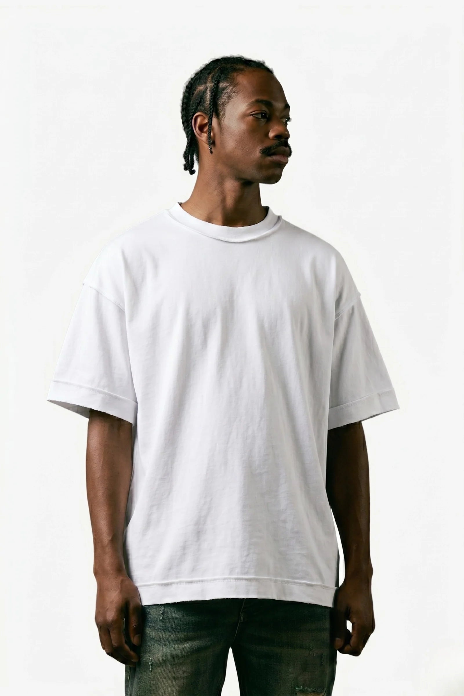 Silnt Chptrs Vintage Stitch Tee - Relaxed Fit