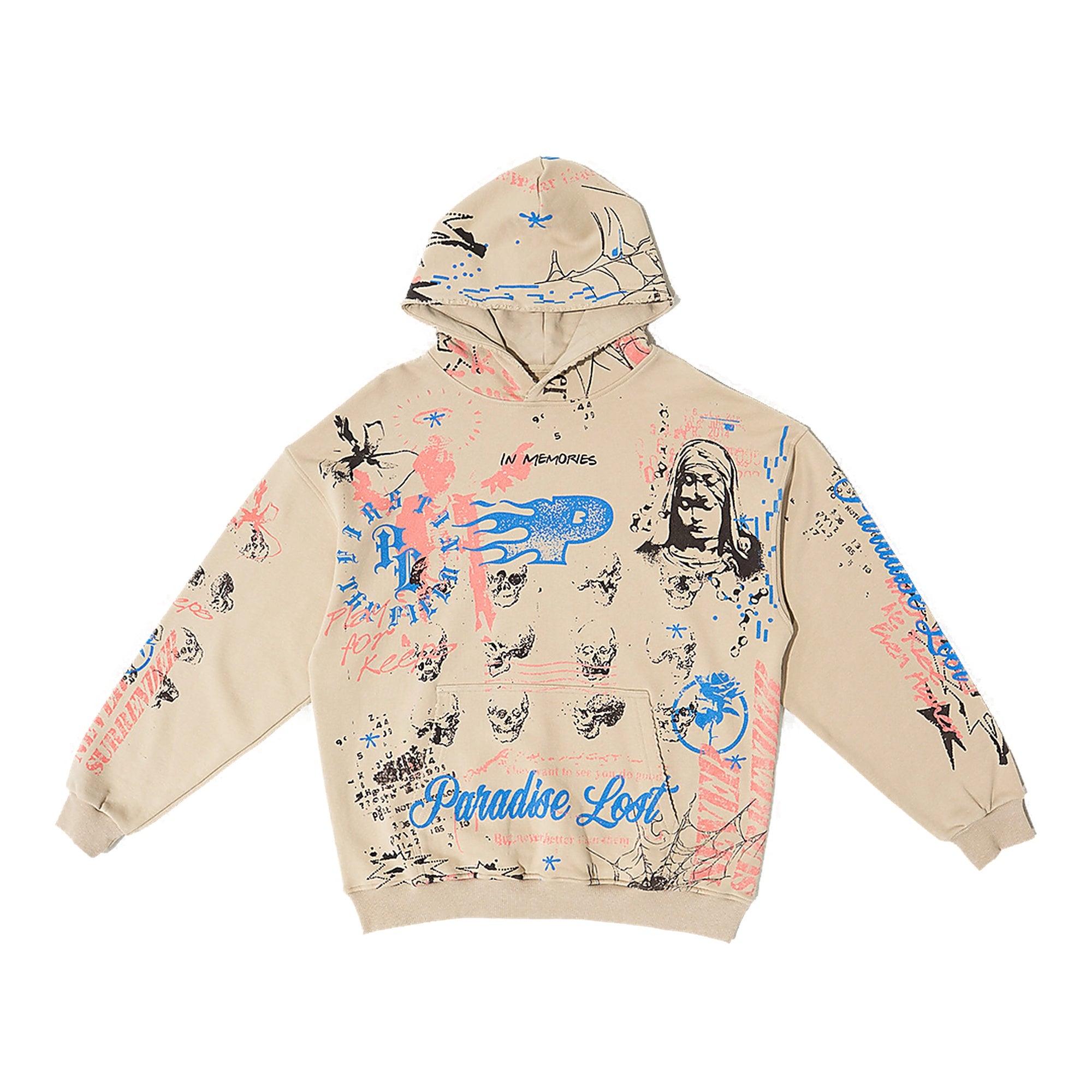 Paradise Memories Of The Lost Hoodie - Beige