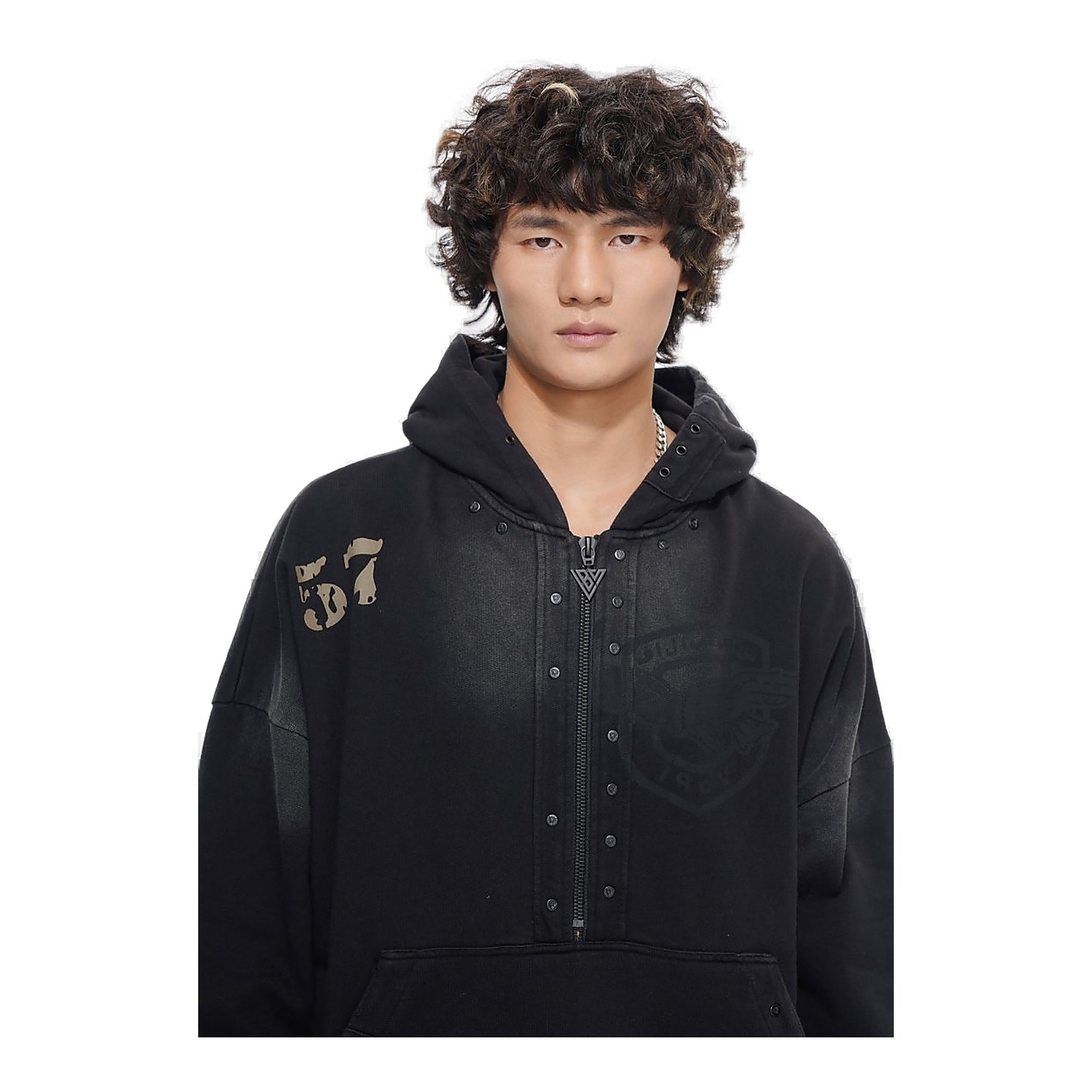 Valabasas Ordon Black Hoodie - Men's Casual Pullover