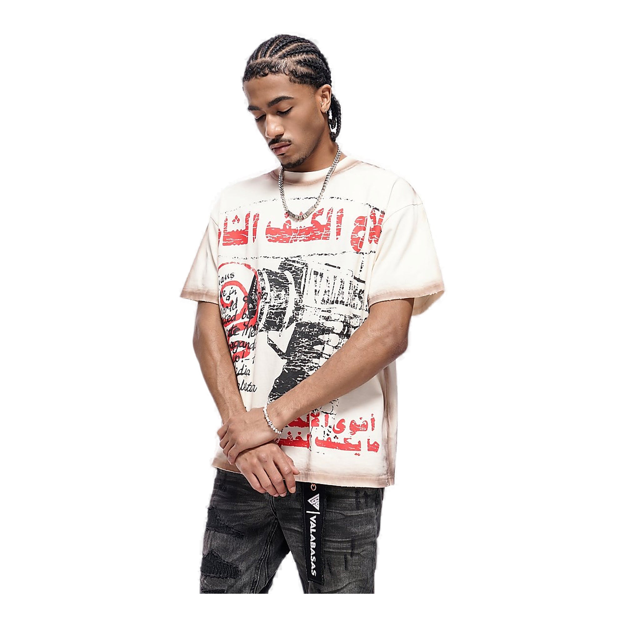 Valabasas Weapons T-Shirt - Graphic Cream