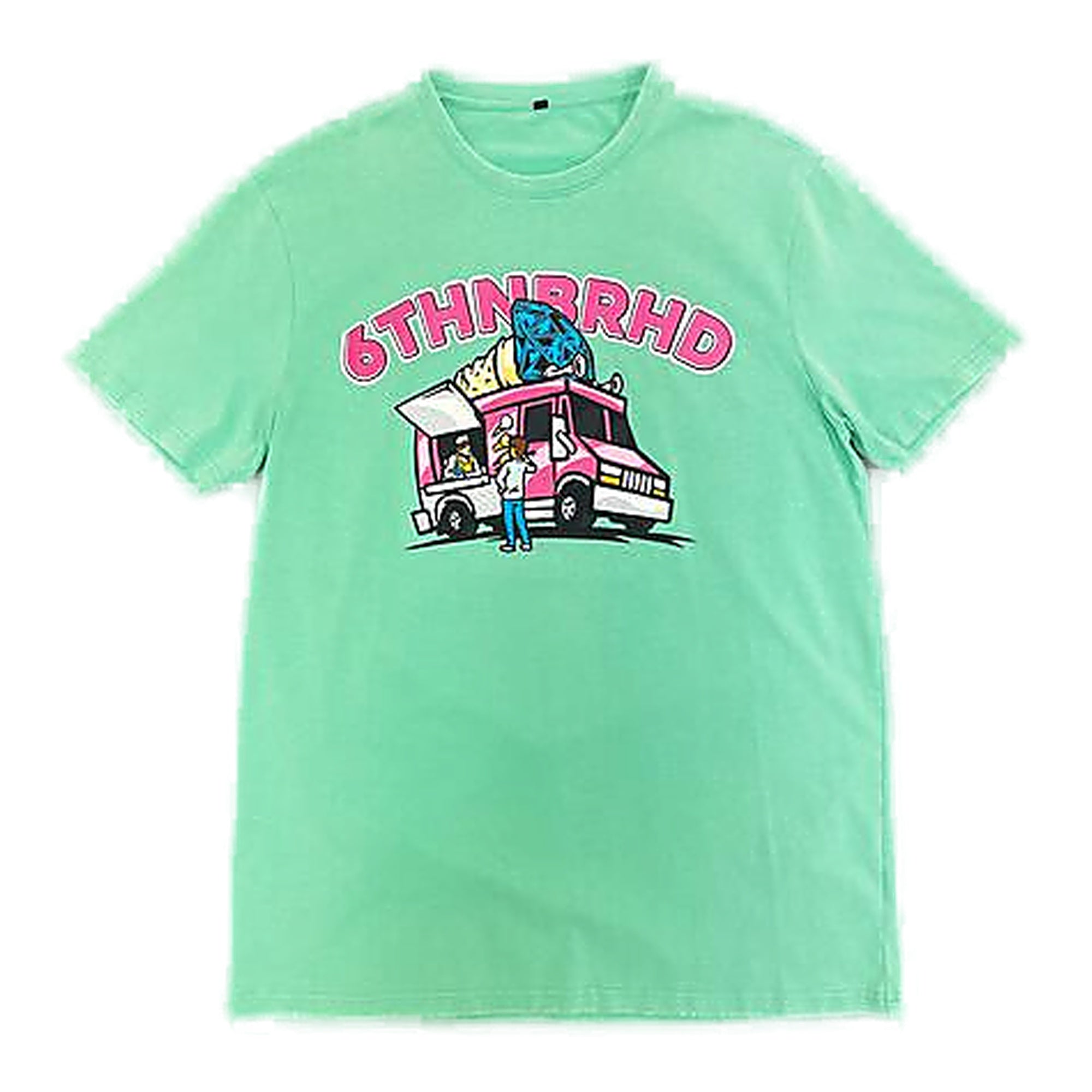 6Th Nbrhd "Ice Cream" T-Shirt - Graphic Print