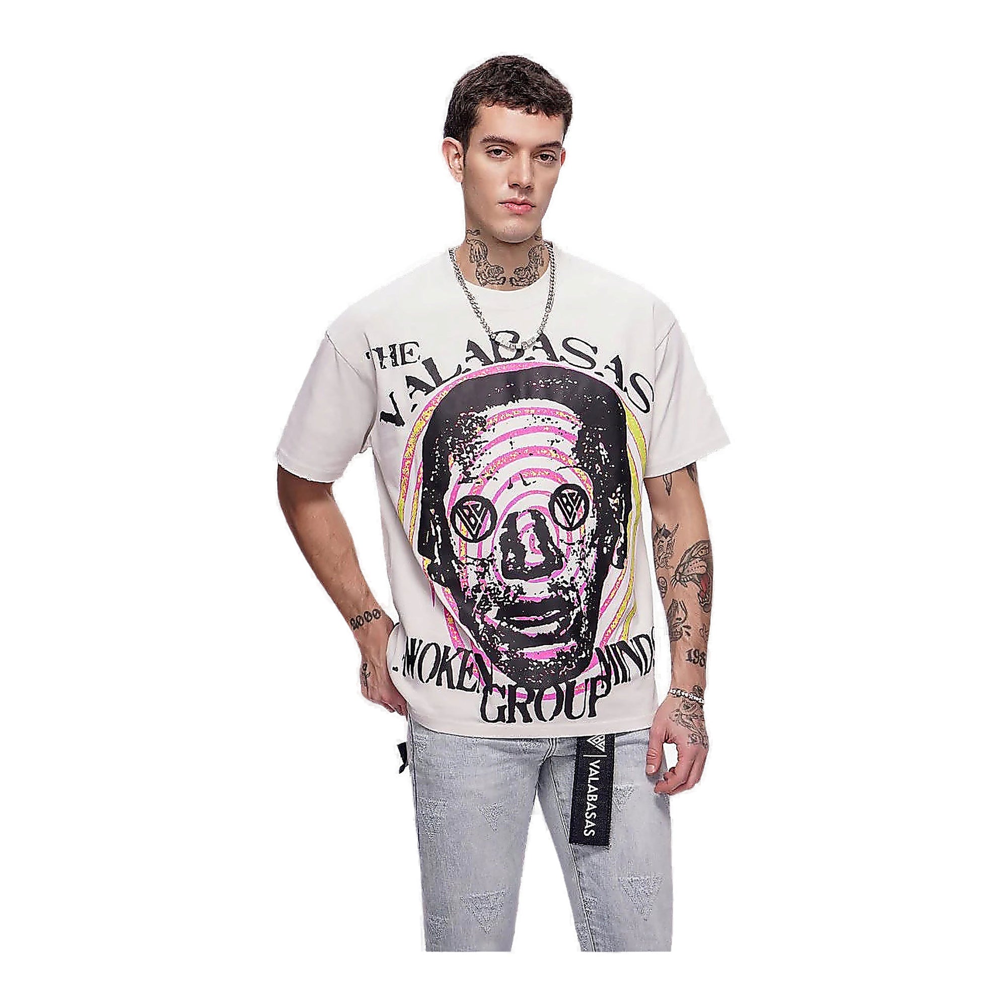 Valabasas Awoken Minds Tee - Heavyweight Beige
