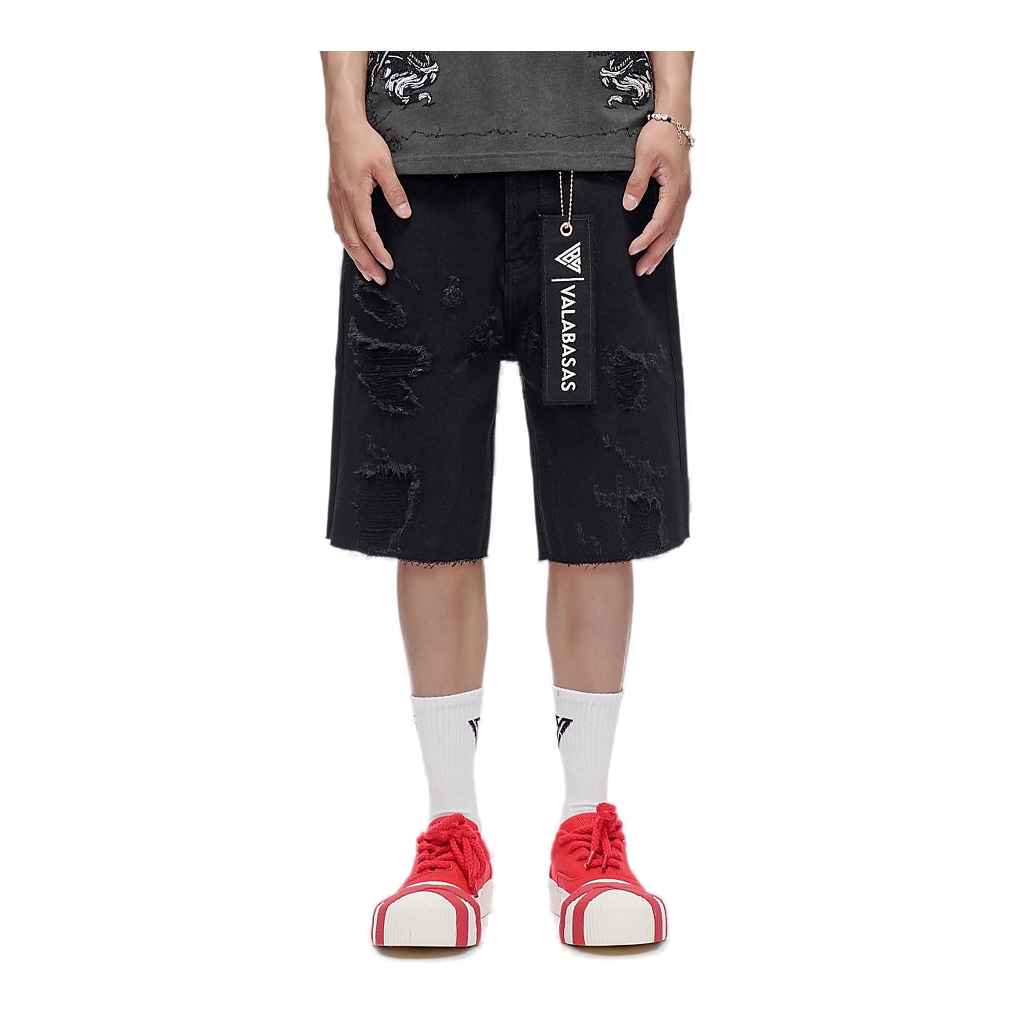 Valabasas Compass Shorts - Raw Hem