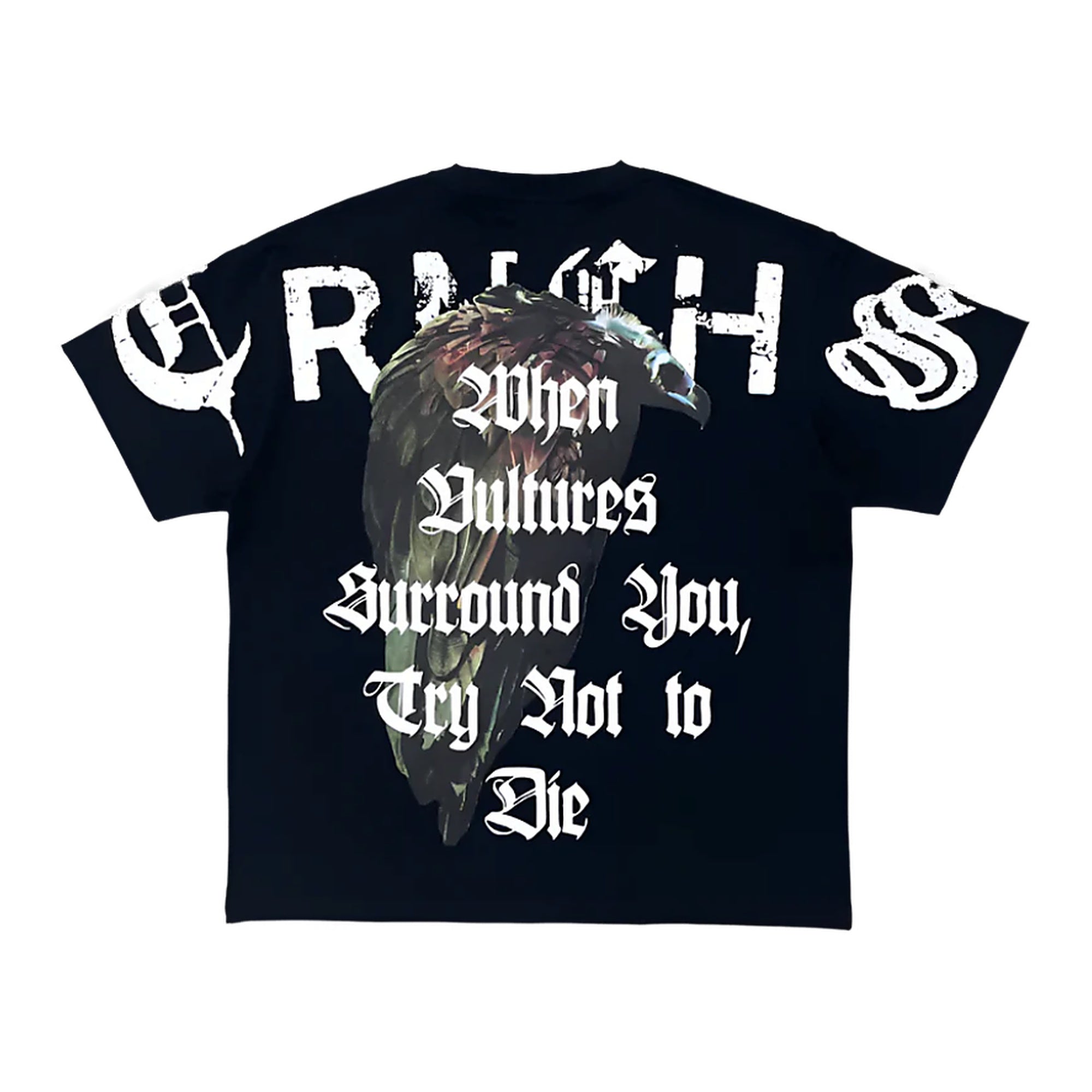 Trnchs Among Vultures Men's T-Shirt - Black