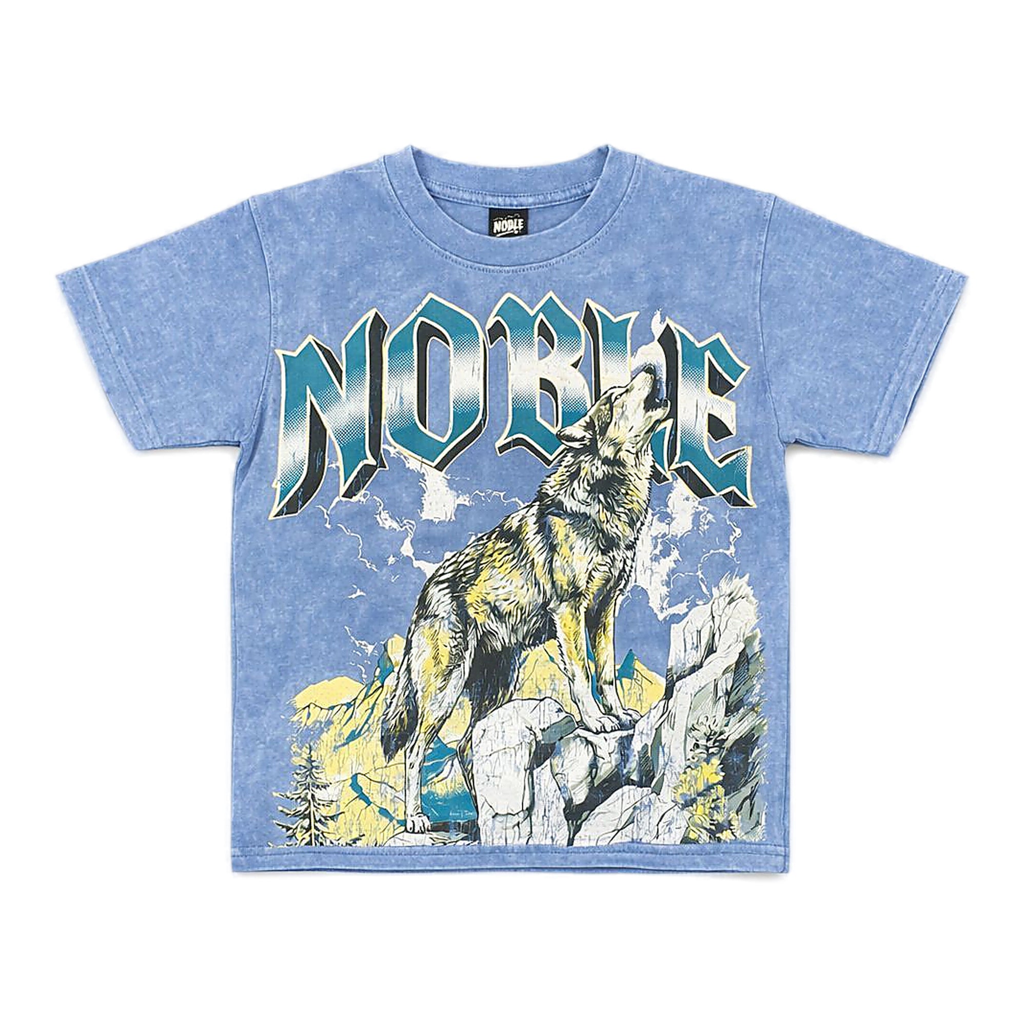 Noble Lone Wolf Kids T-Shirt - Graphic