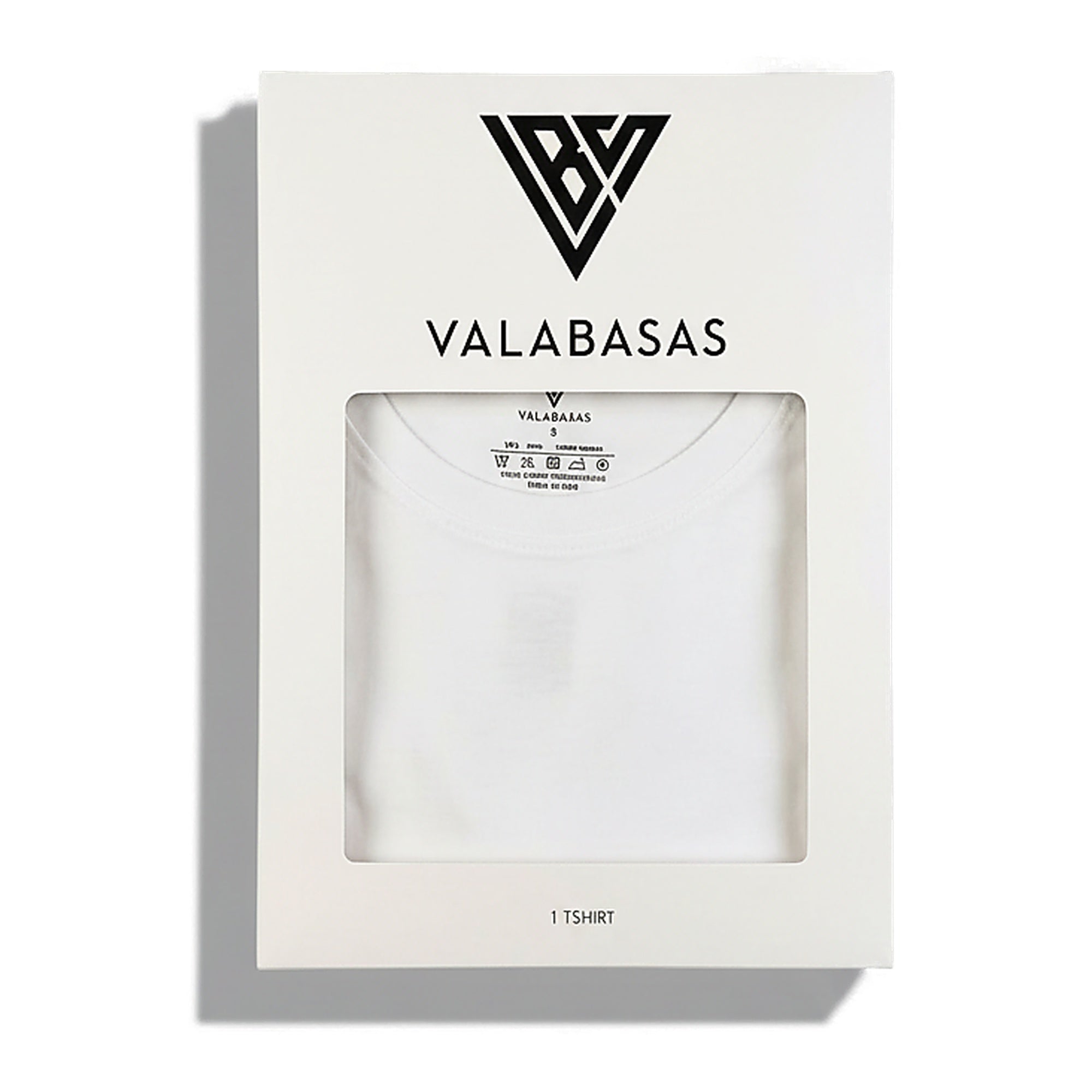 Valabasas Essential Undershirt Men's Tee - White