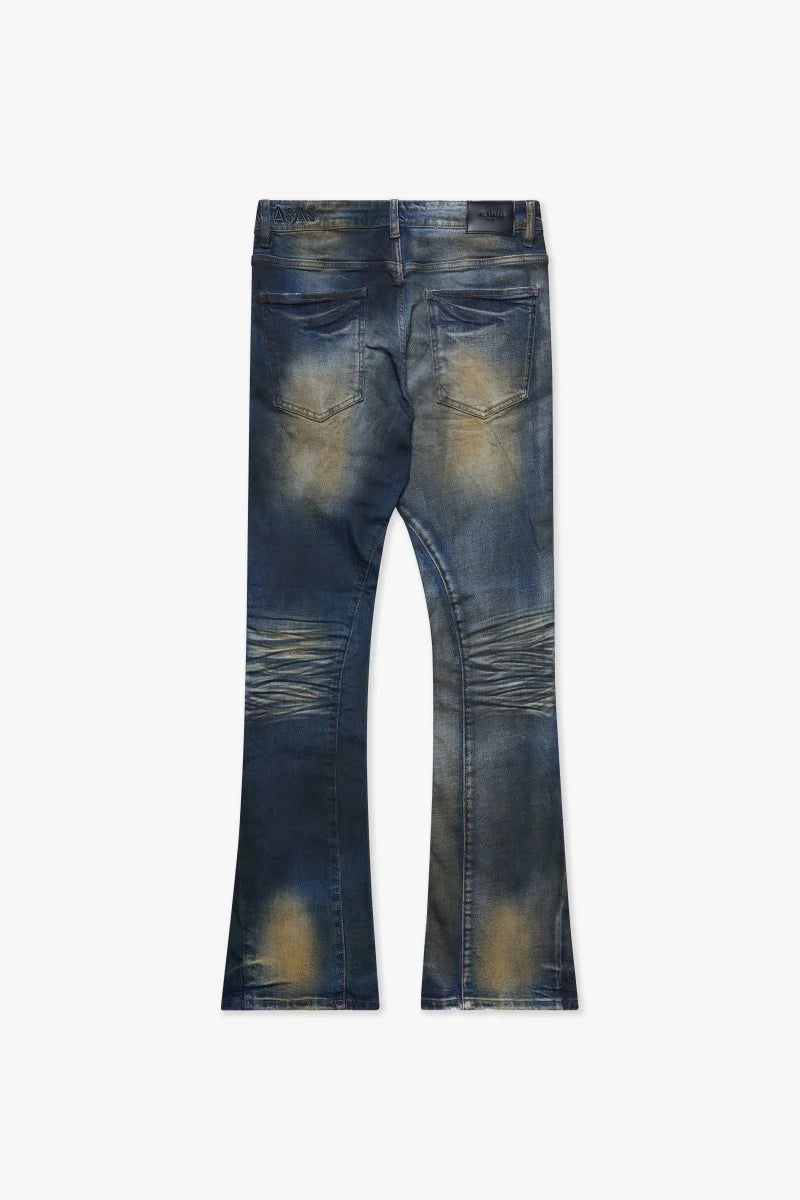 Valabasas Fax Jeans - Distressed