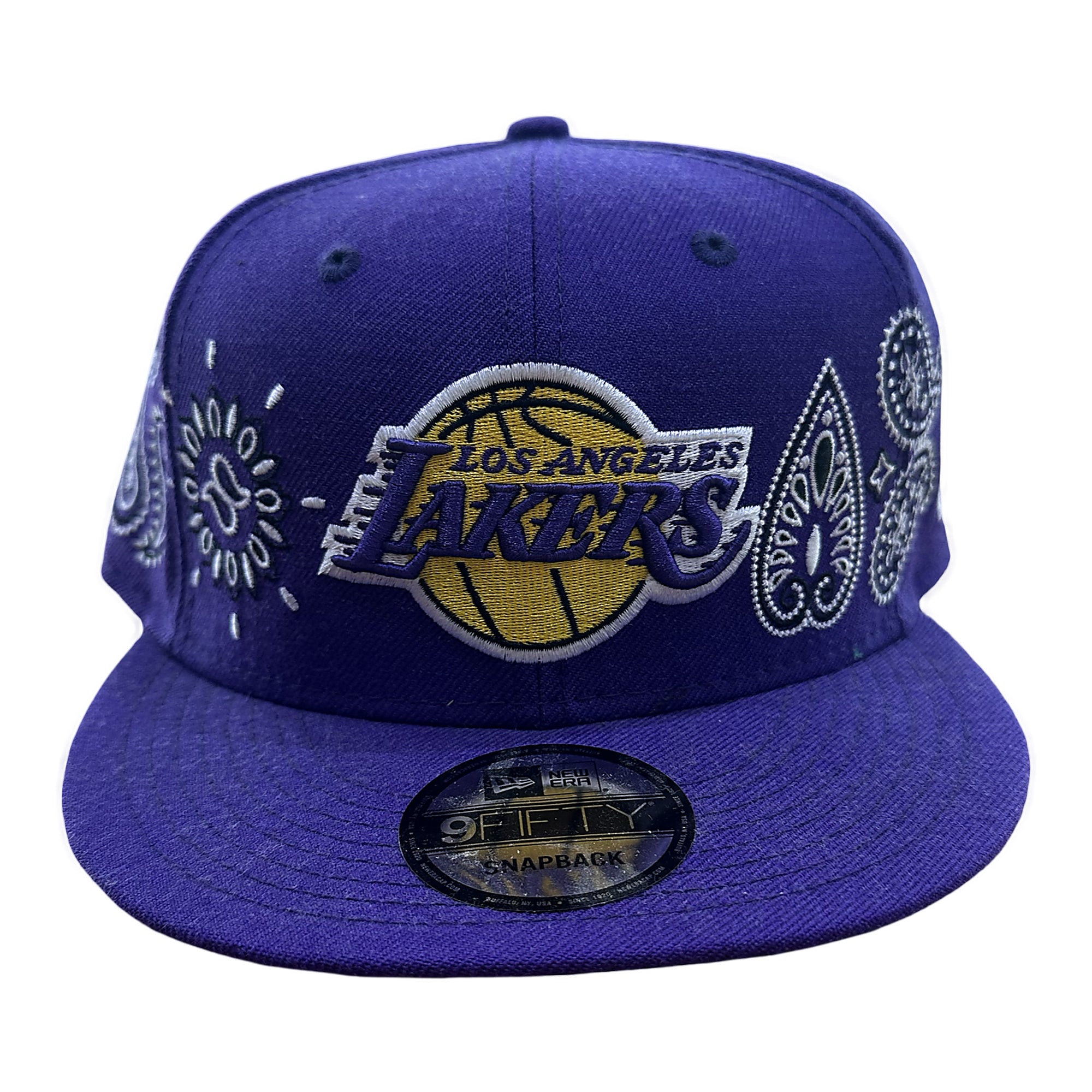 New Era Paisley Snapback Hat - Embroidered