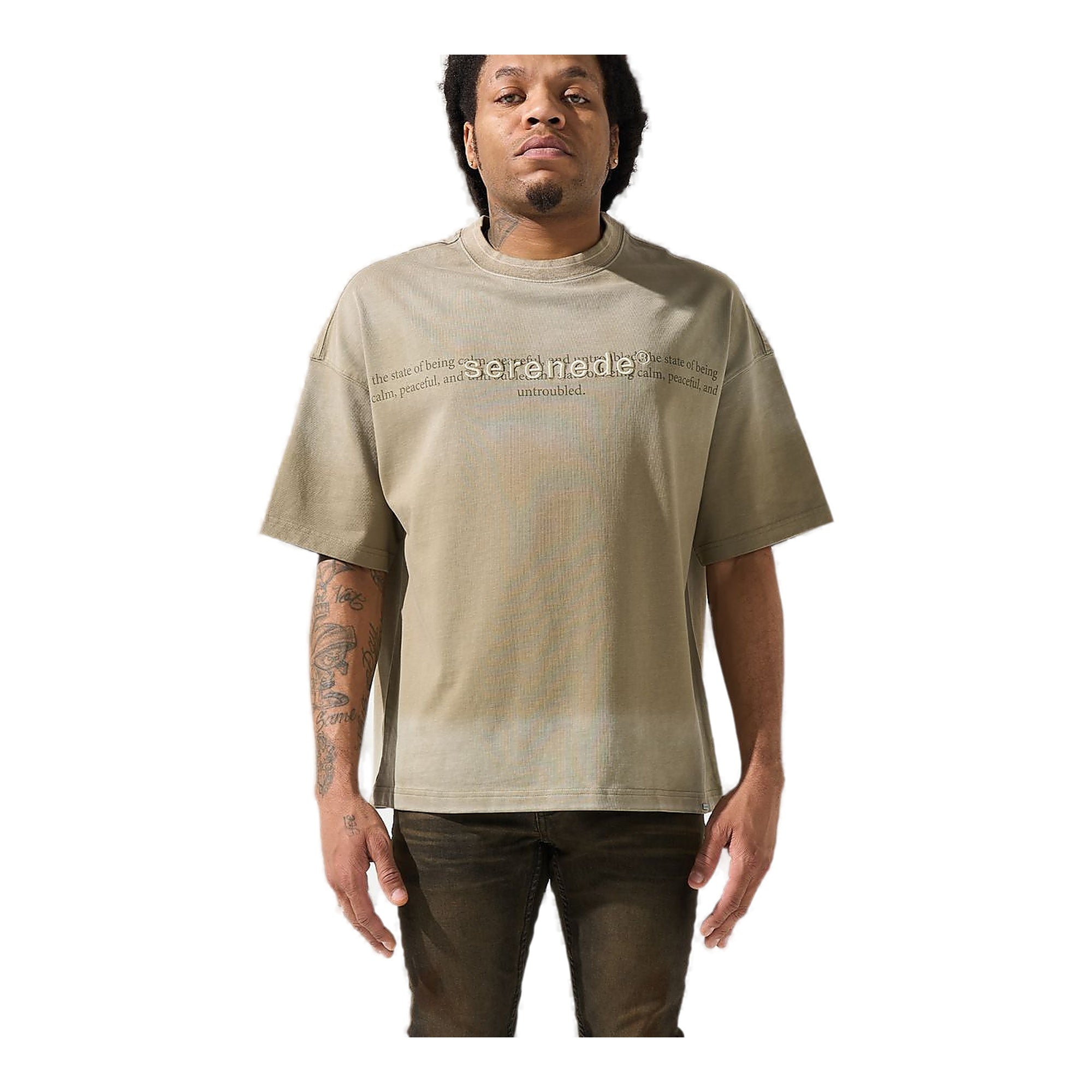 Serenede Skyletter T-Shirt - Embroidered