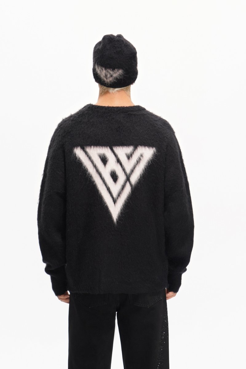 Felidae Black Crewneck - Valabasas