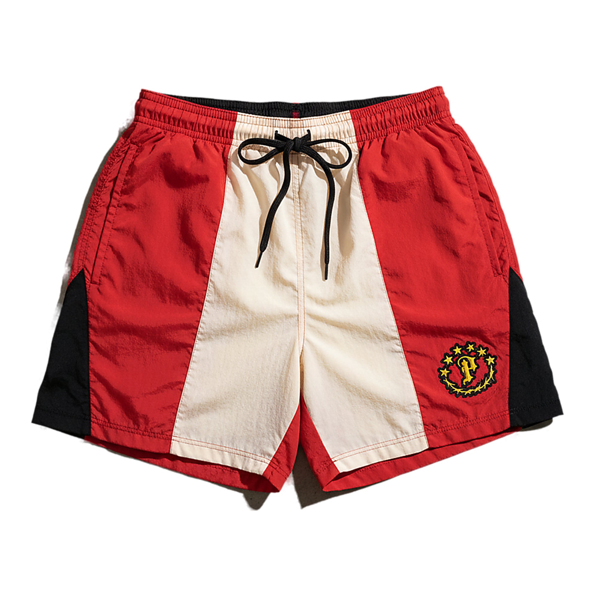 Paradise Lost Racing Shorts - Color-Blocked