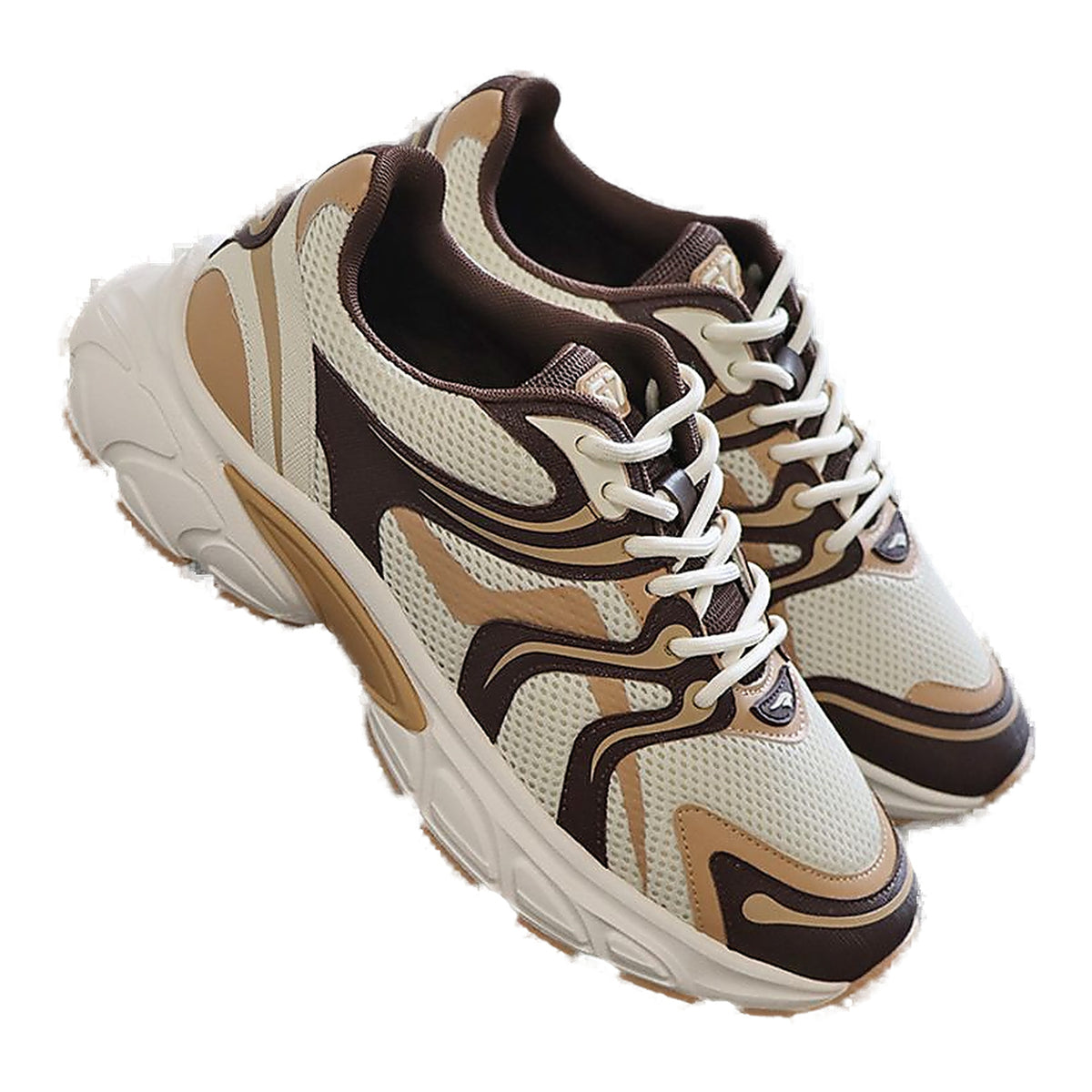 Beige and Black Athletic Sneakers Veloci Men main image 4