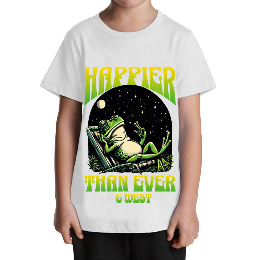 G-West Happier Than Ever Tee Kids T-Shirt
