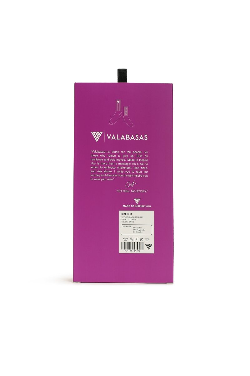 Footprint Socks Orchid - Valabasas