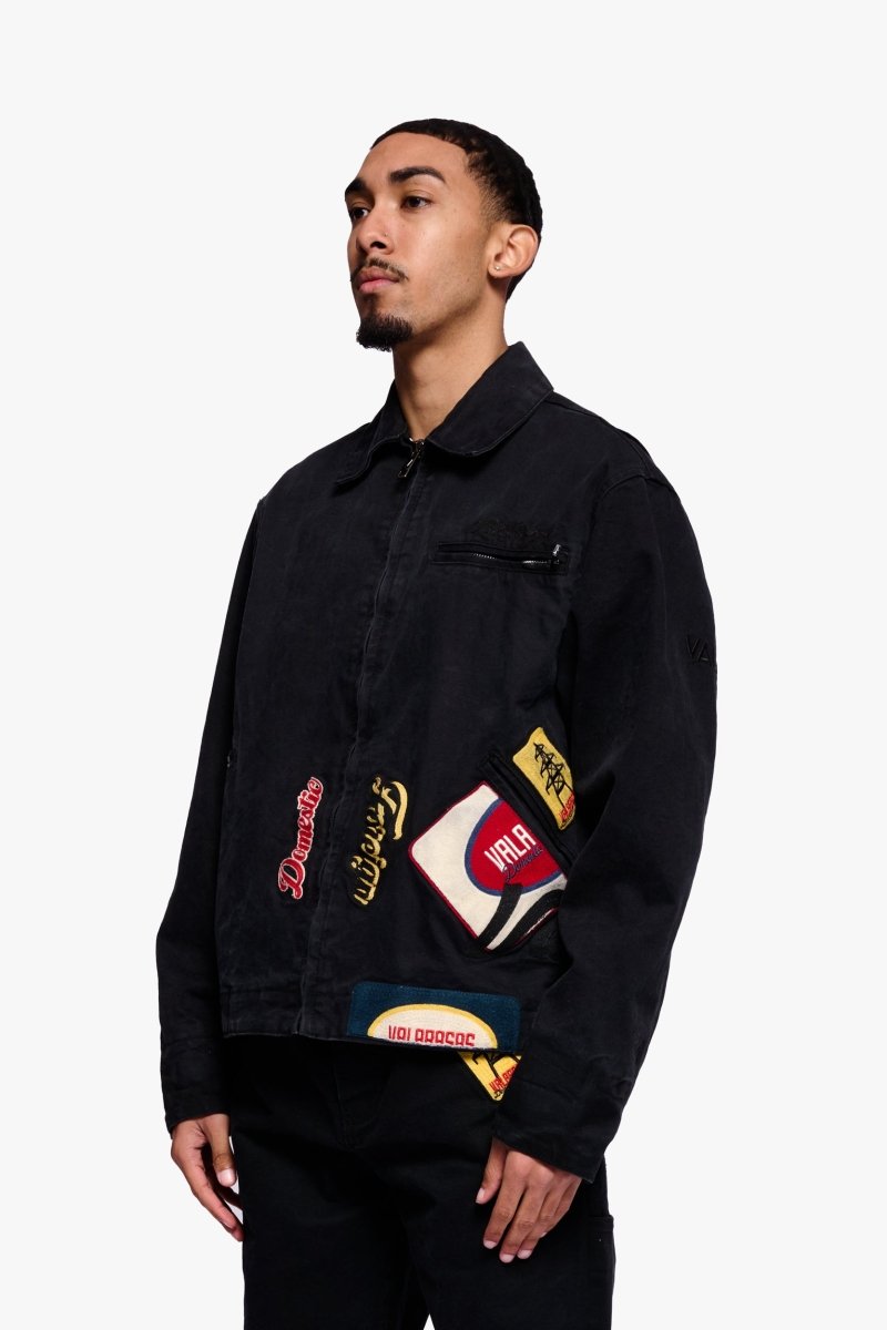 Foreign Black Workwear Jacket - Valabasas