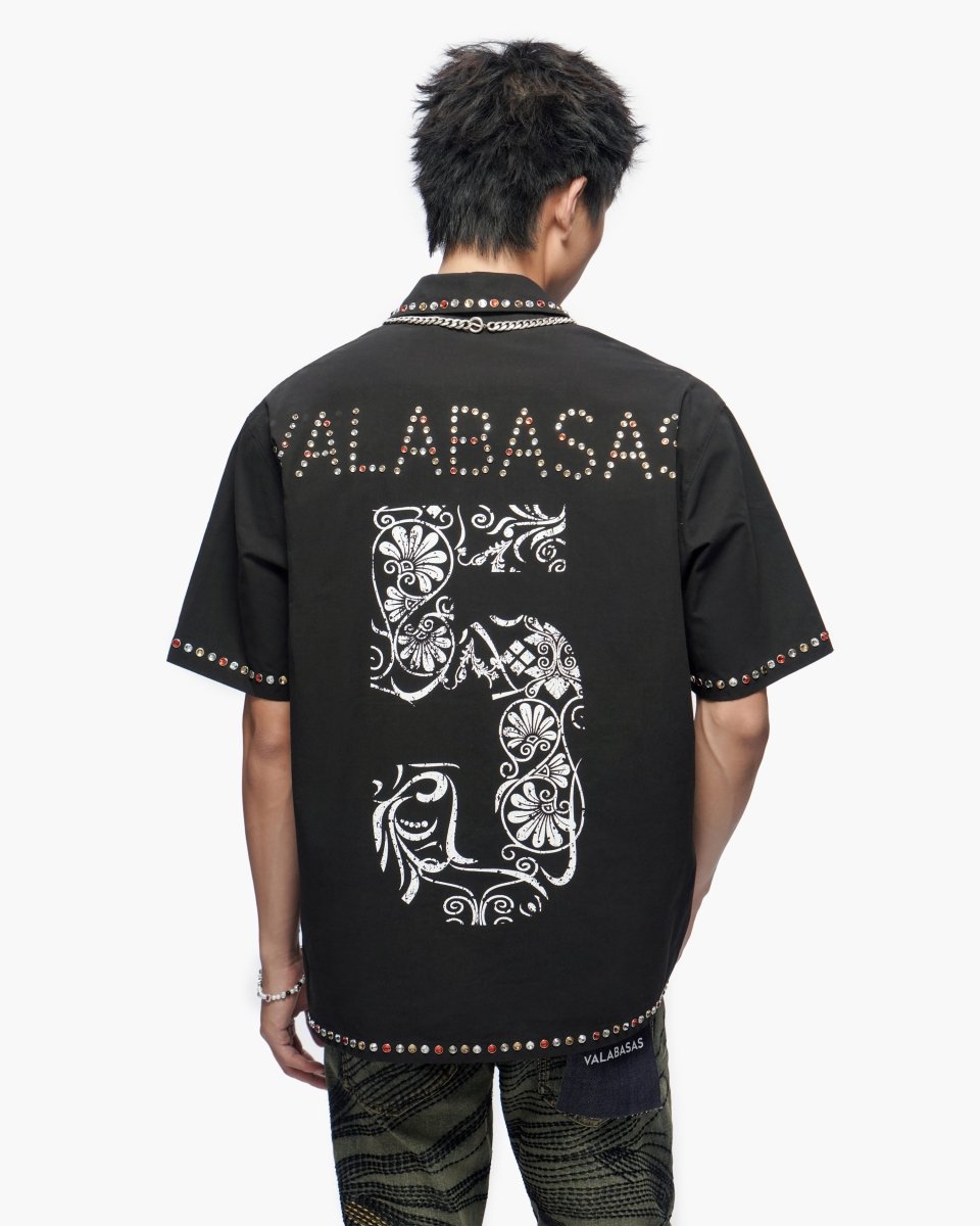Framework Black Button Down Shirt - Valabasas