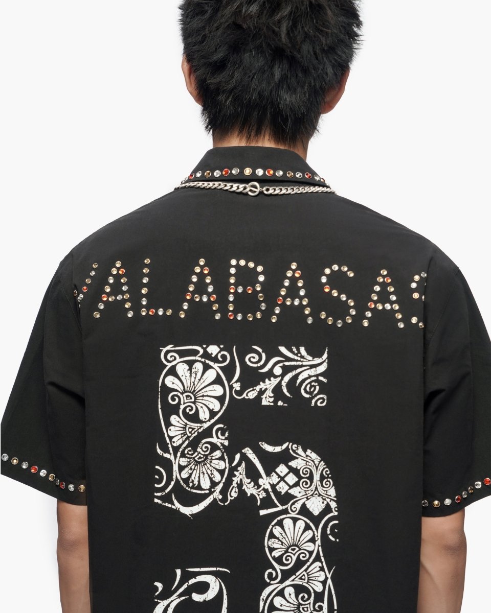 Framework Black Button Down Shirt - Valabasas