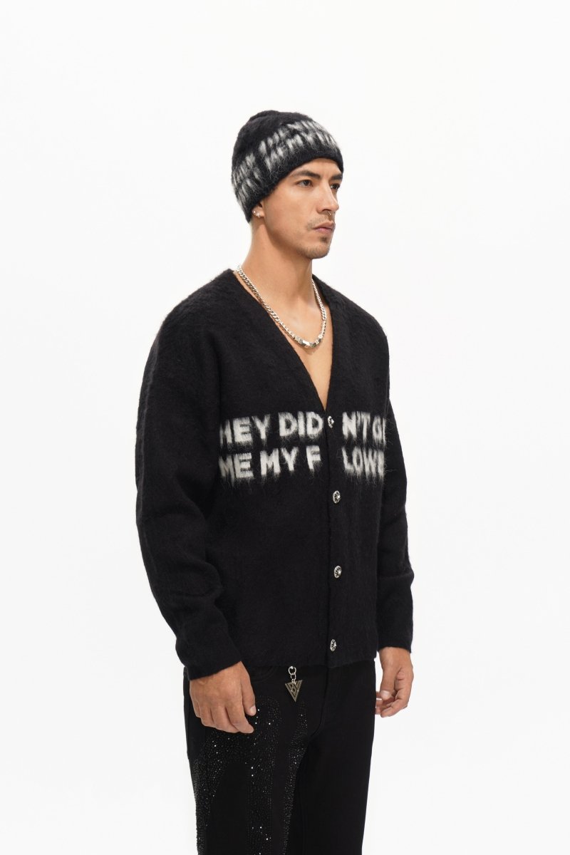 Garden Black Sweater - Valabasas