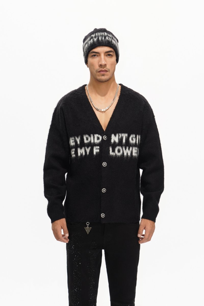 Garden Black Sweater - Valabasas