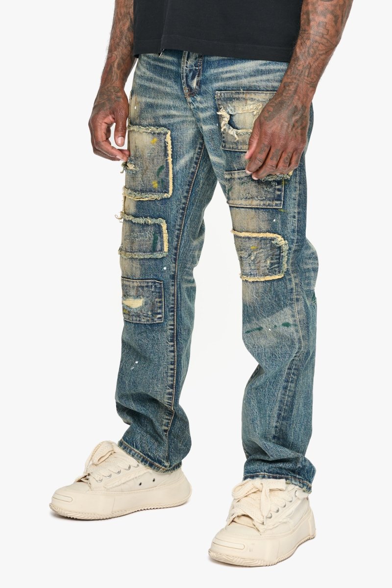 Gaz Straight Dark Vintage Washed - Valabasas