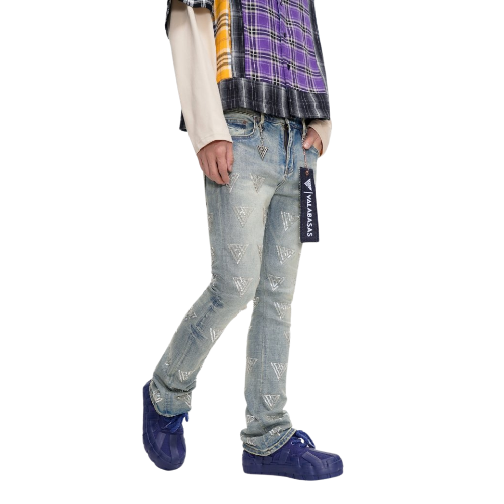 Valabasas Code Vintage Wash Stacked Jean