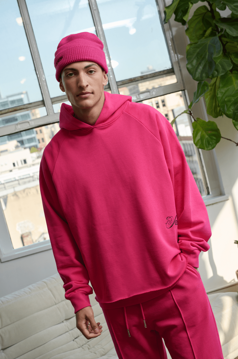 "GRANITE" BEANIE FUCHSIA - Valabasas